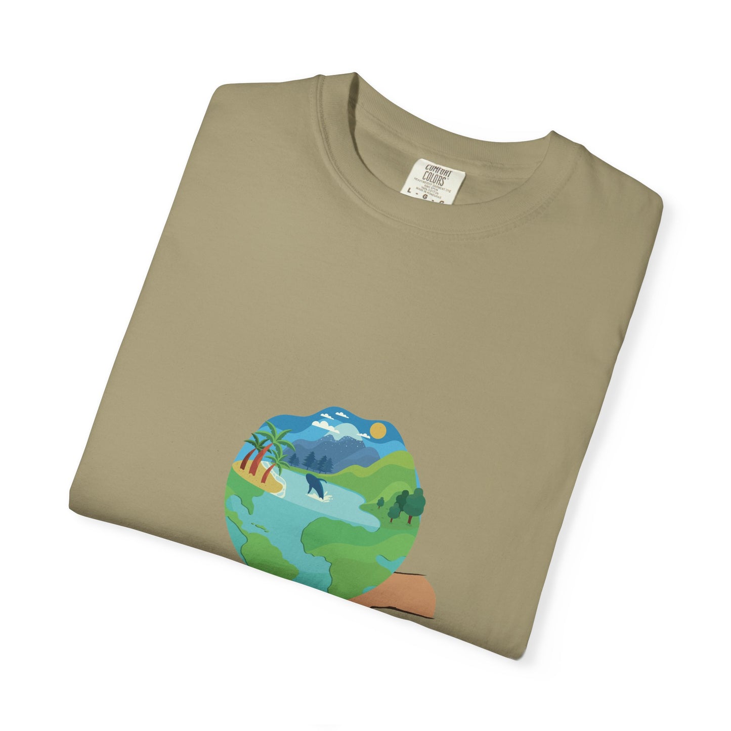 Eco-Friendly Unisex T-Shirt - Explore the World Graphic Tee