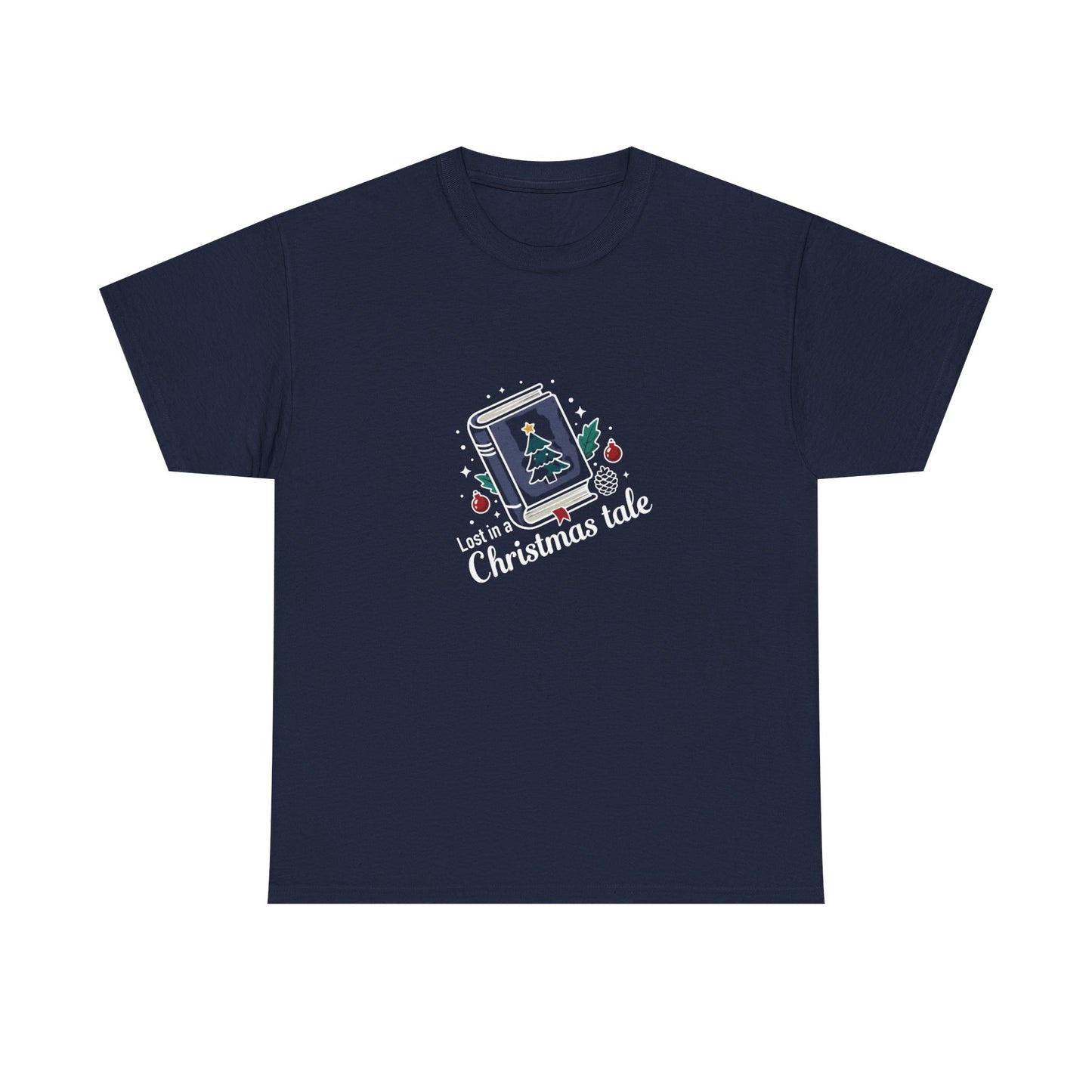 Christmas Snow Globe Tee — 'Let’s a Christmas Tale' Holiday T-Shirt