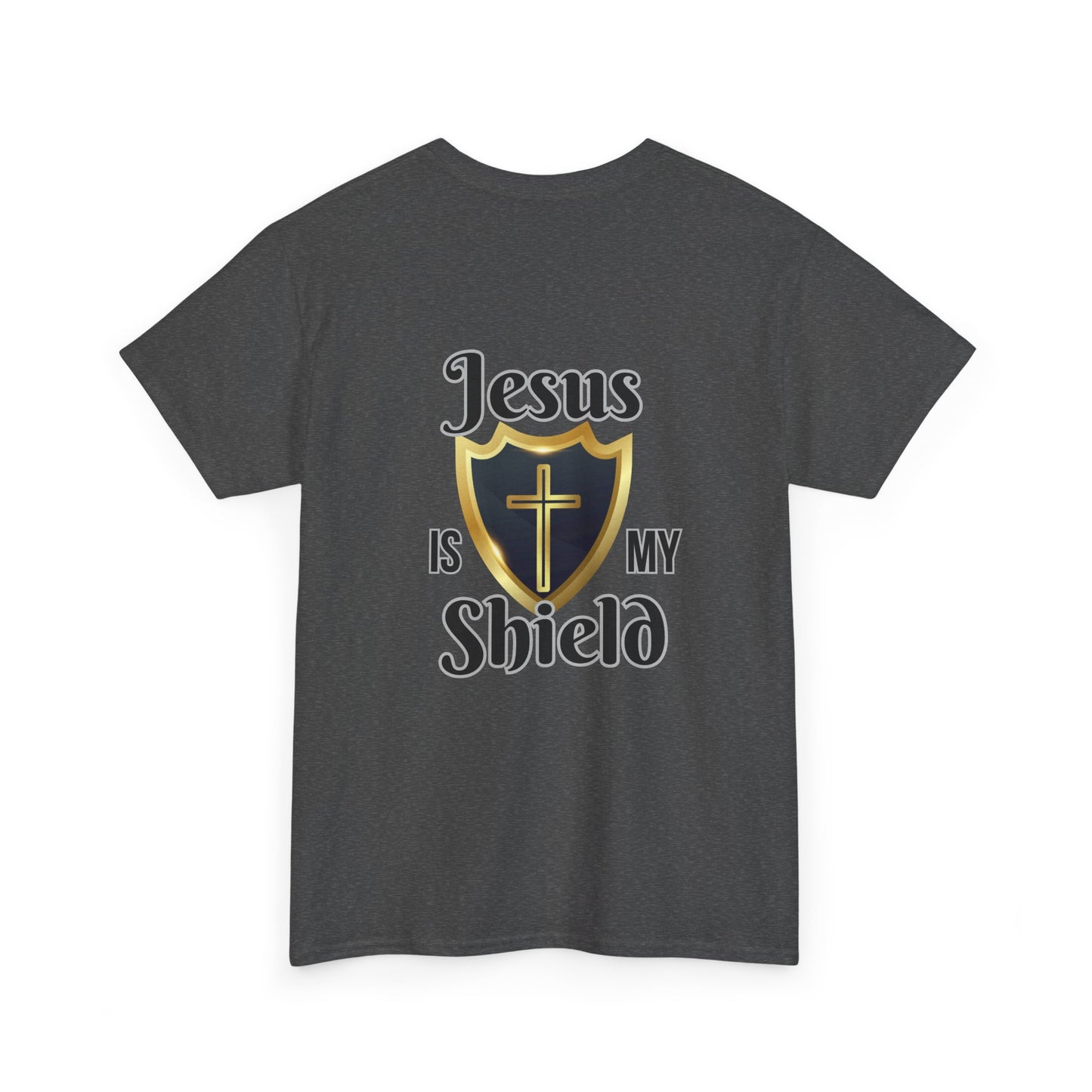 Jesus Is My Shield Unisex Heavy Cotton Tee