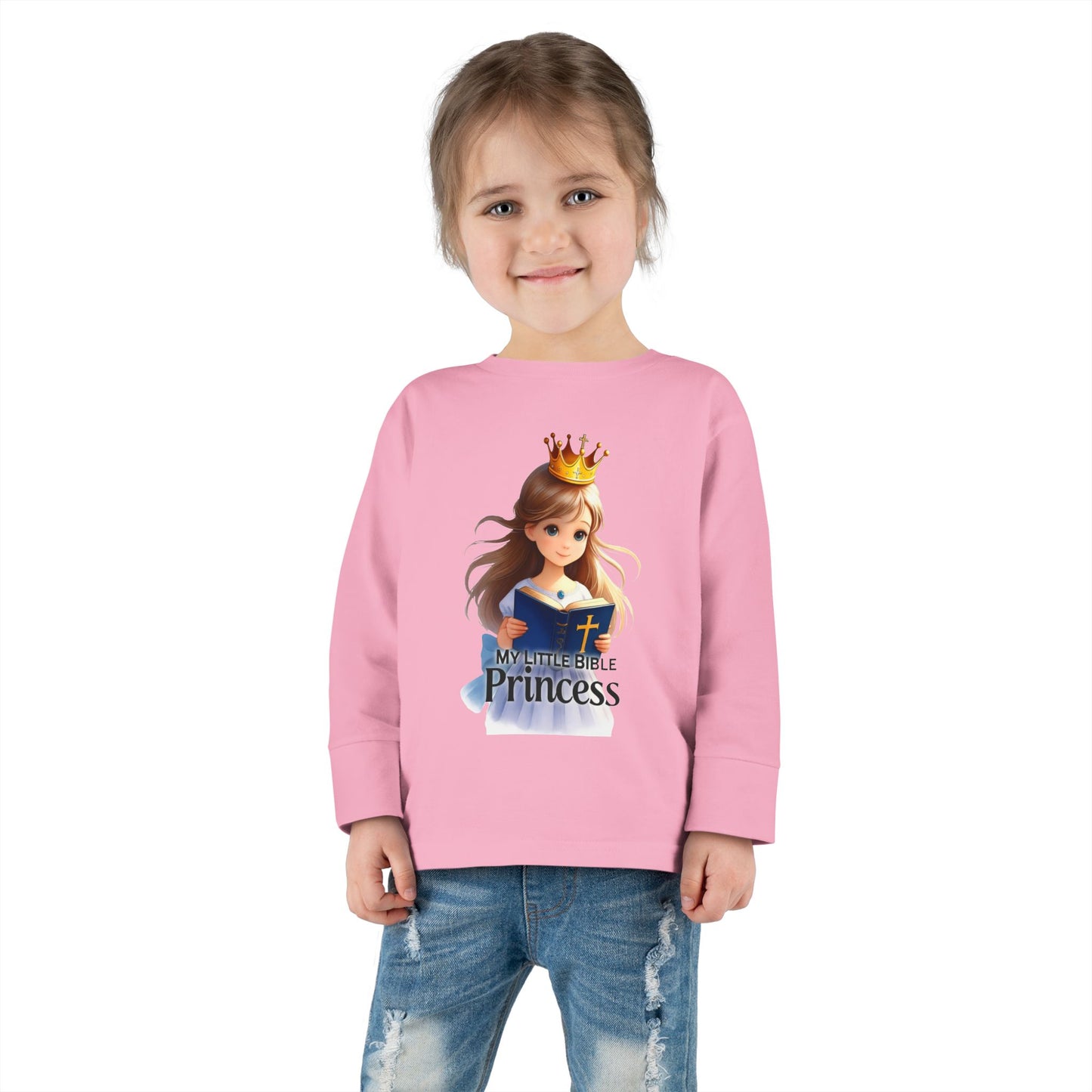 Princess Storybook Toddler Long Sleeve Tee
