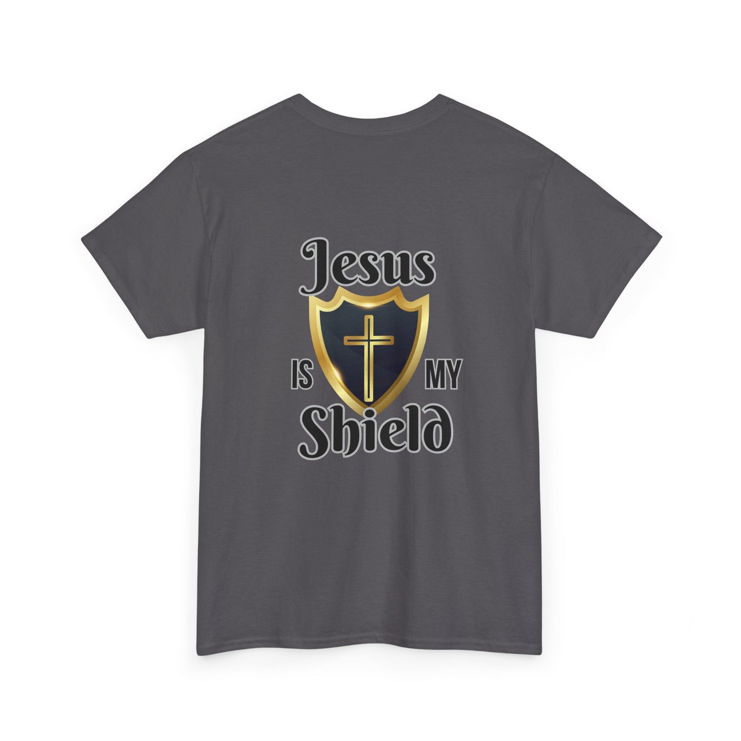 Jesus Is My Shield Unisex Heavy Cotton Tee