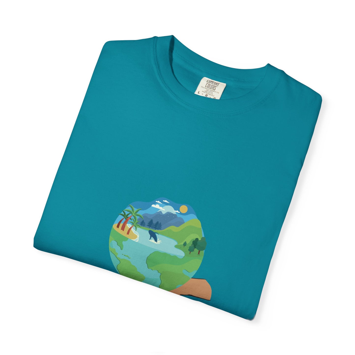 Eco-Friendly Unisex T-Shirt - Explore the World Graphic Tee
