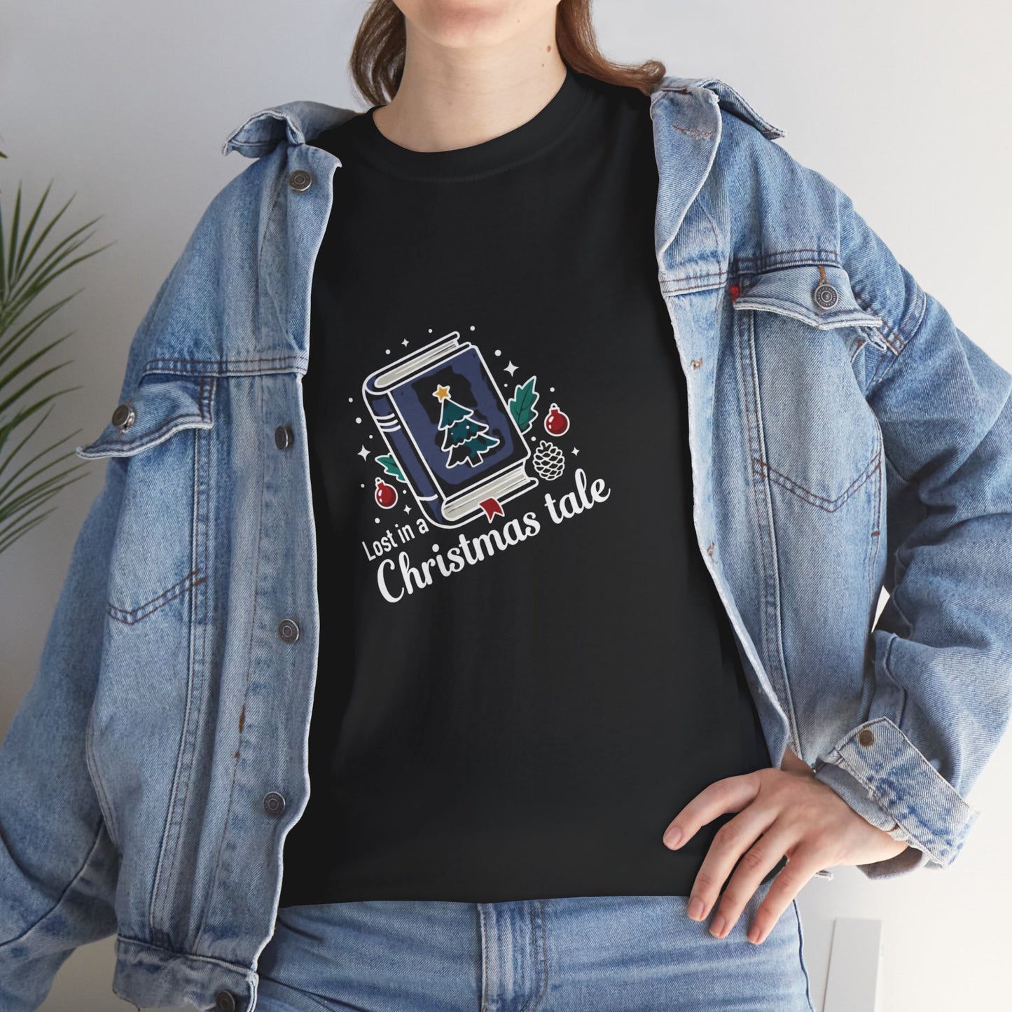 Christmas Snow Globe Tee — 'Let’s a Christmas Tale' Holiday T-Shirt