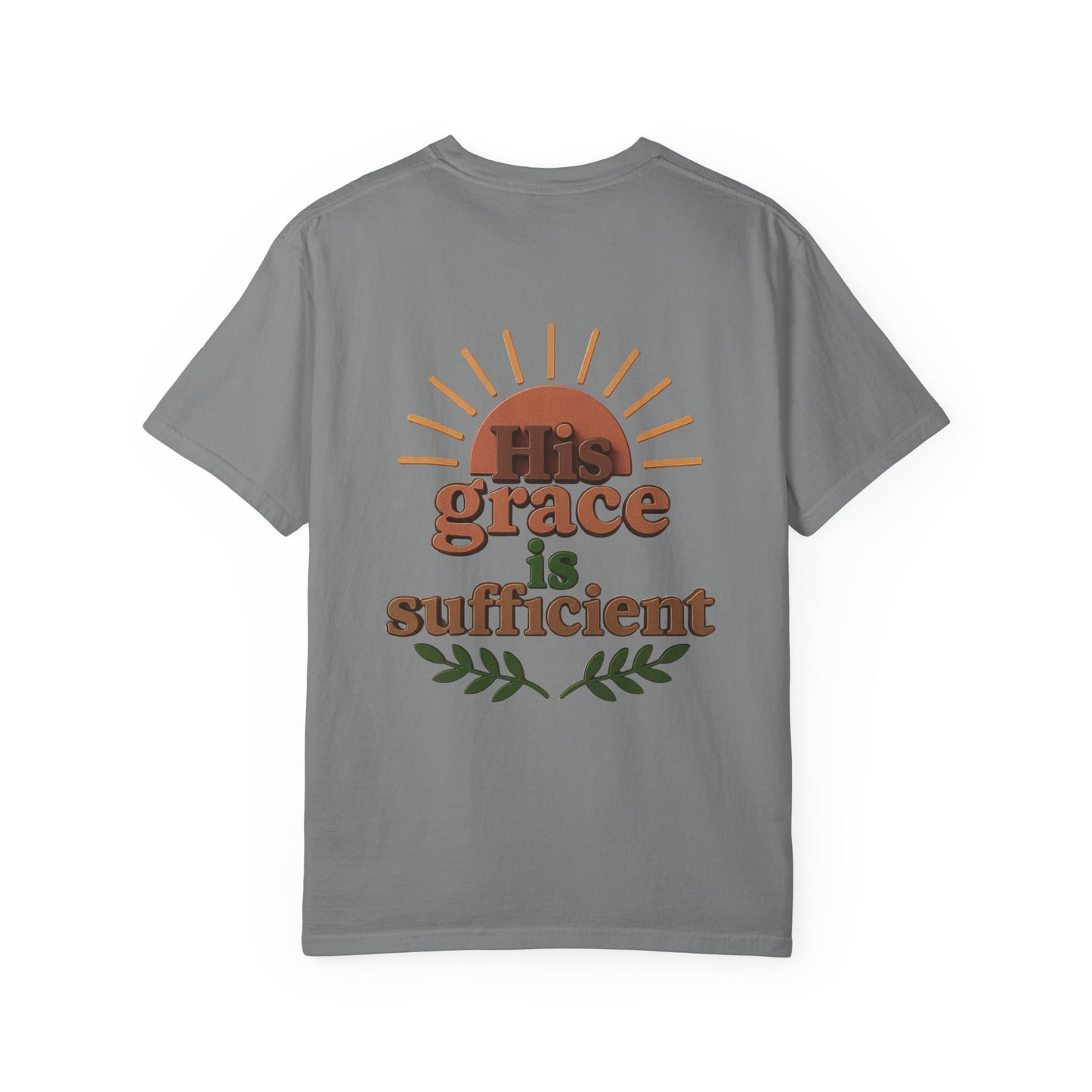 Grace Sufficient Unisex T-Shirt - Inspirational Faith Tee