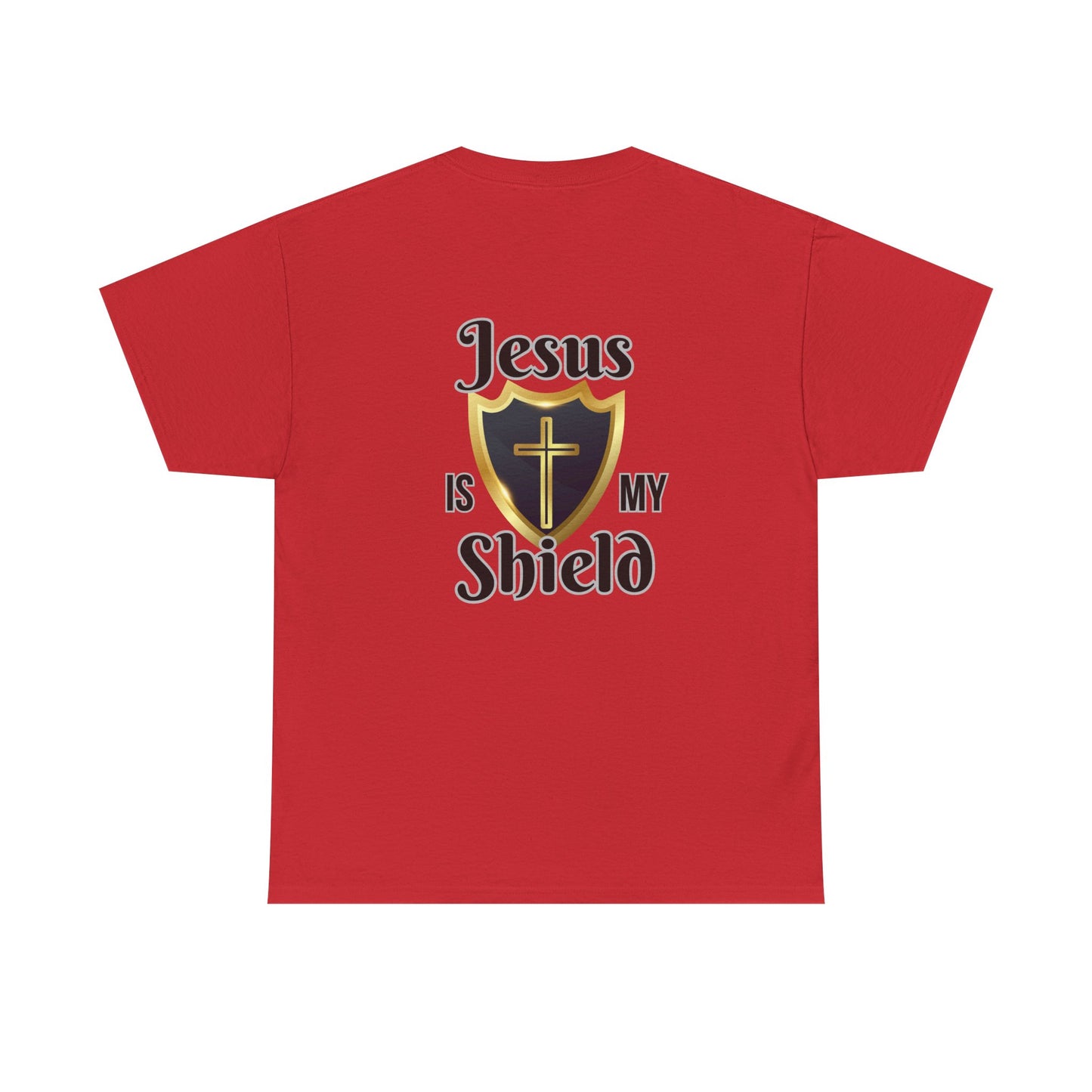 Jesus Is My Shield Unisex Heavy Cotton Tee