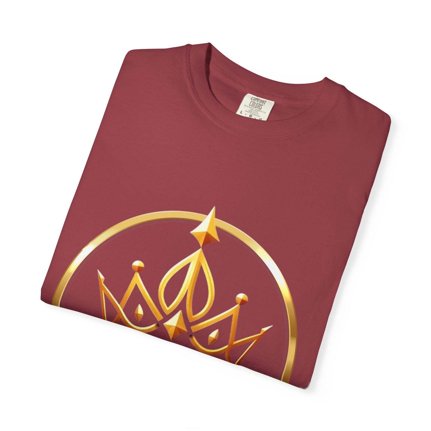Princess Crown T‑Shirt — Gold Foil Royalty Graphic