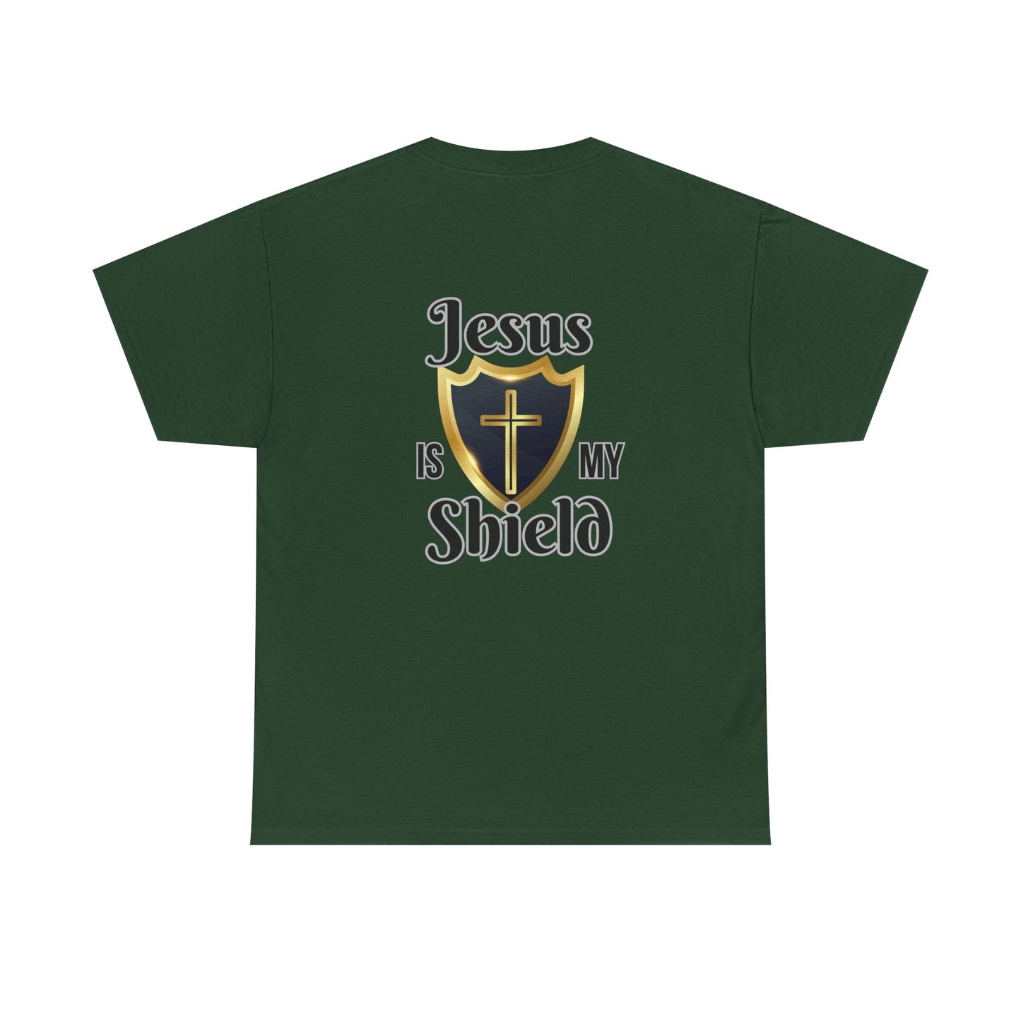 Jesus Is My Shield Unisex Heavy Cotton Tee