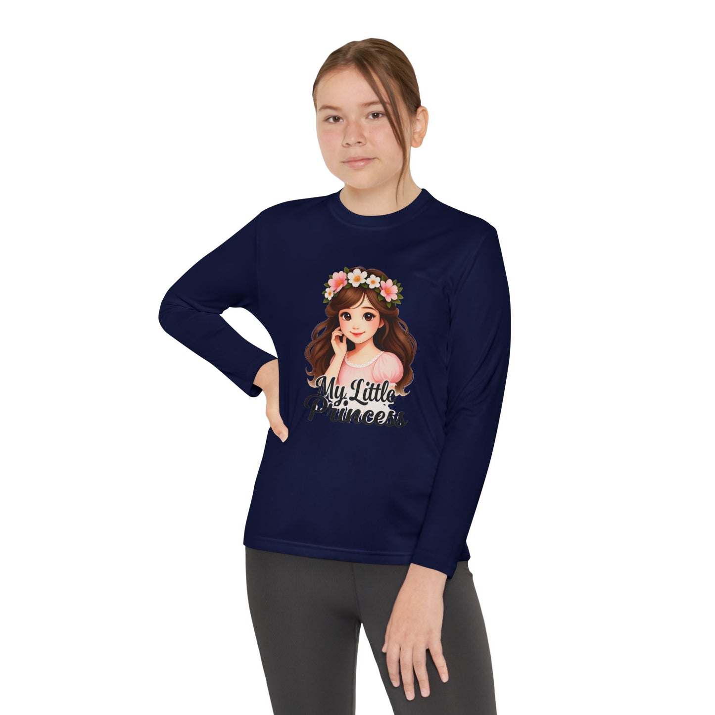 Youth Long Sleeve Tee - My Little Princess Design