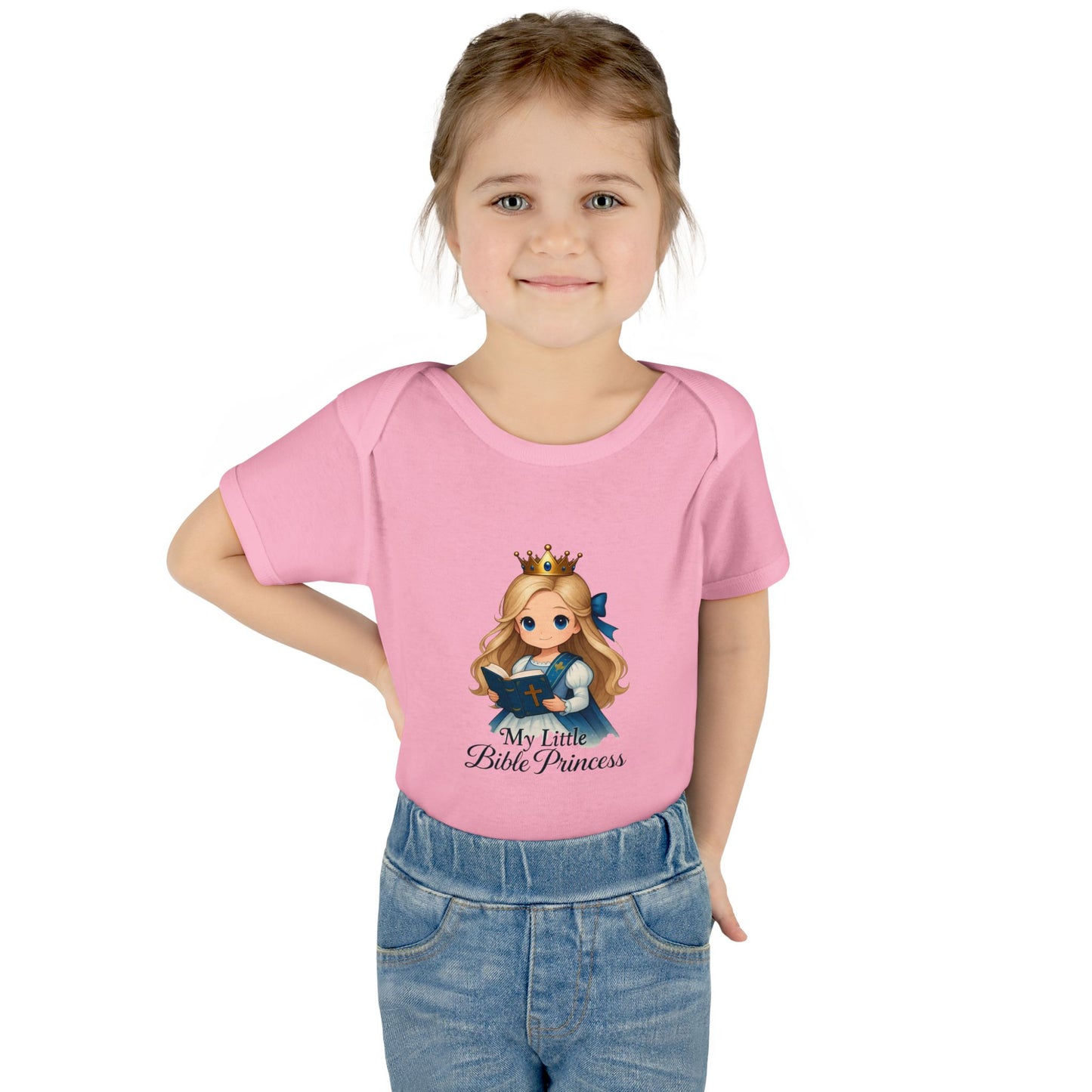 My Little Bible Princess Baby Bodysuit