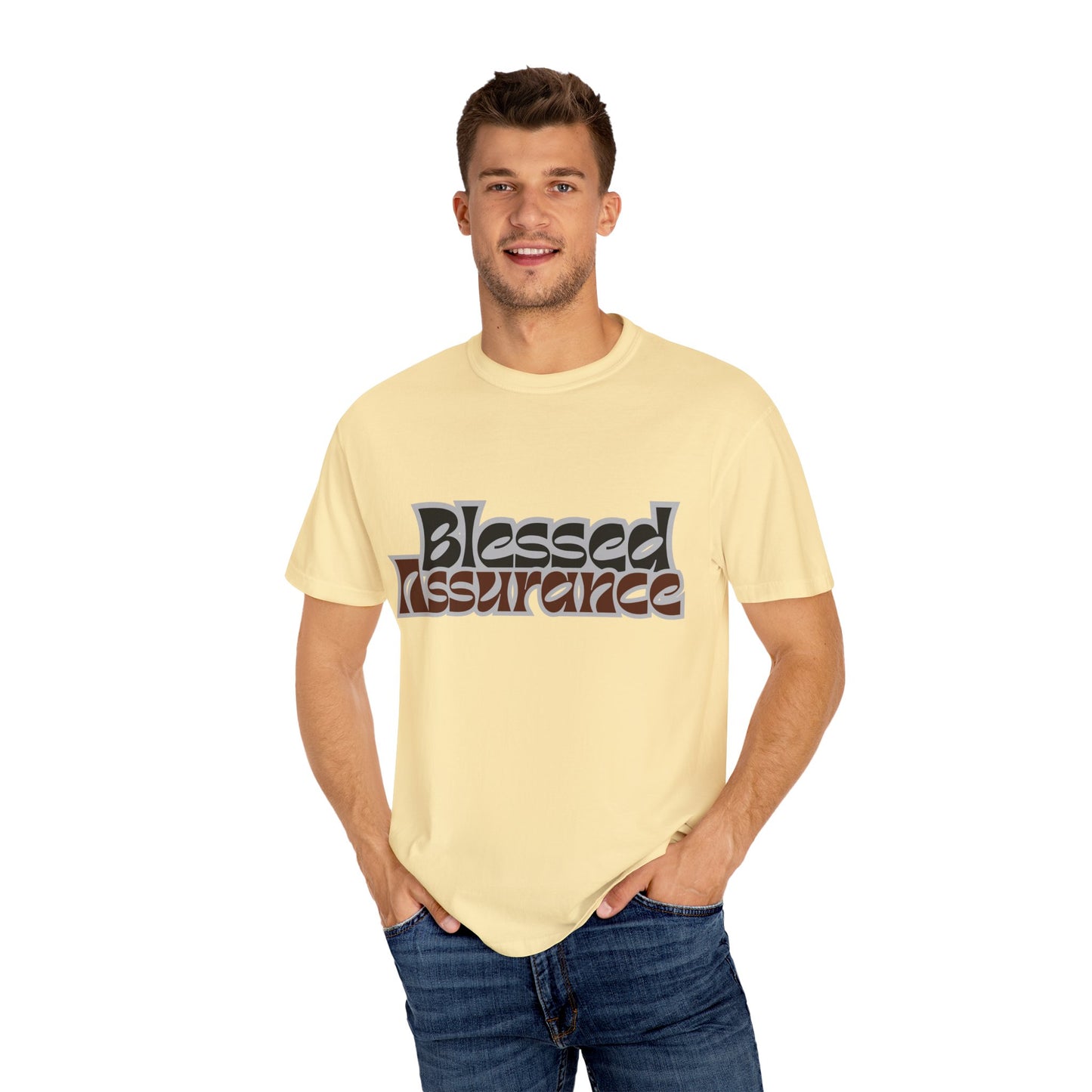Blessed Assurance Unisex Garment-Dyed T-Shirt
