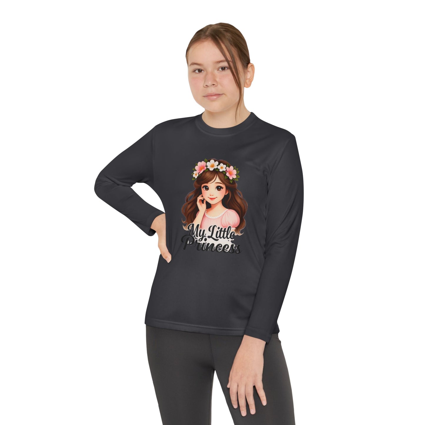Youth Long Sleeve Tee - My Little Princess Design