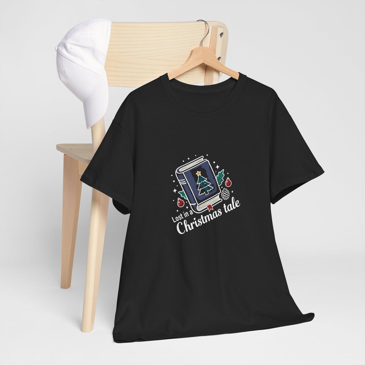 Christmas Snow Globe Tee — 'Let’s a Christmas Tale' Holiday T-Shirt