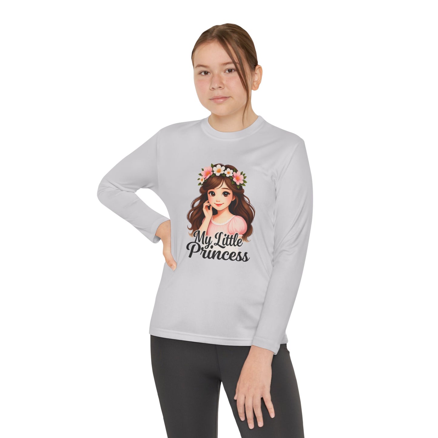 Youth Long Sleeve Tee - My Little Princess Design