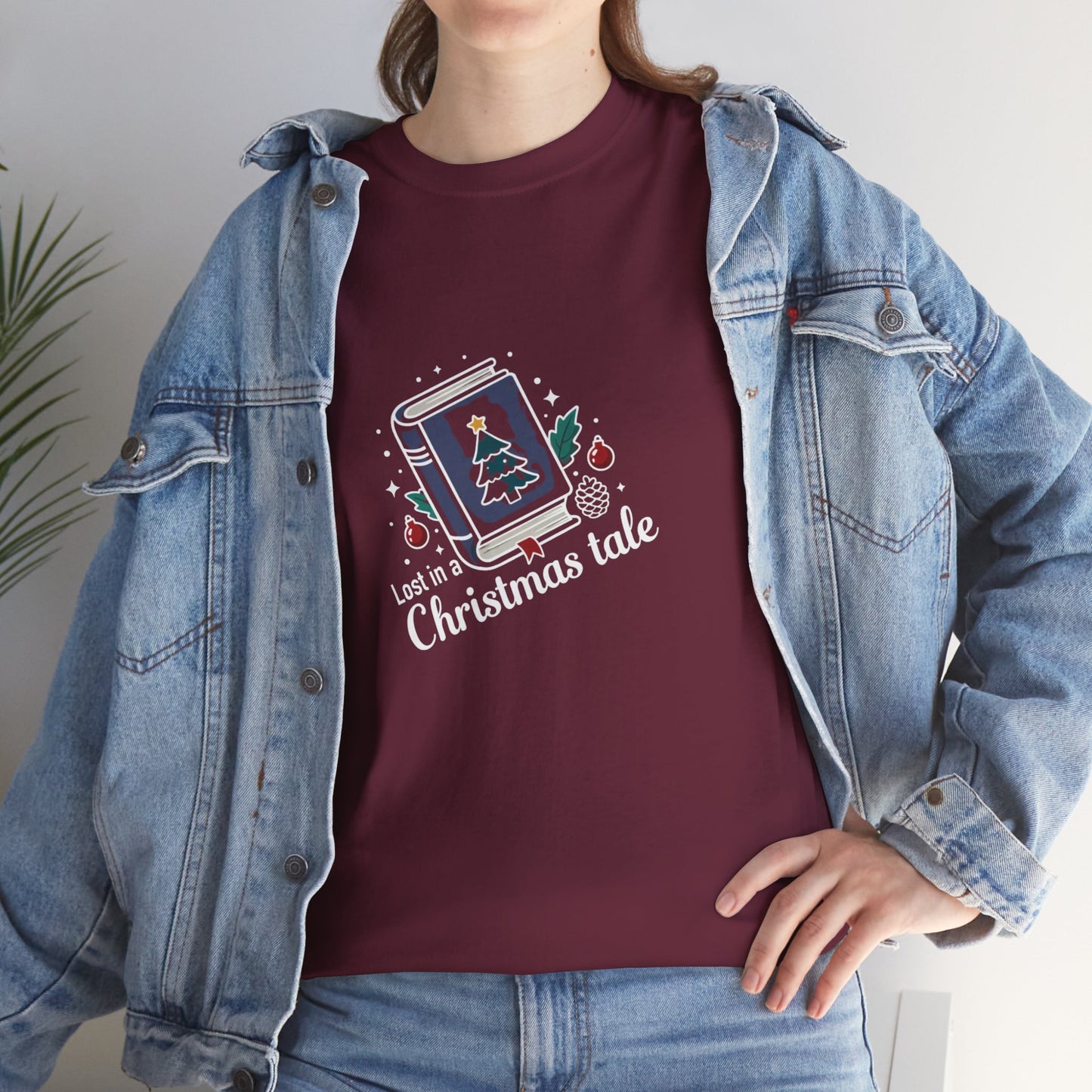 Christmas Snow Globe Tee — 'Let’s a Christmas Tale' Holiday T-Shirt