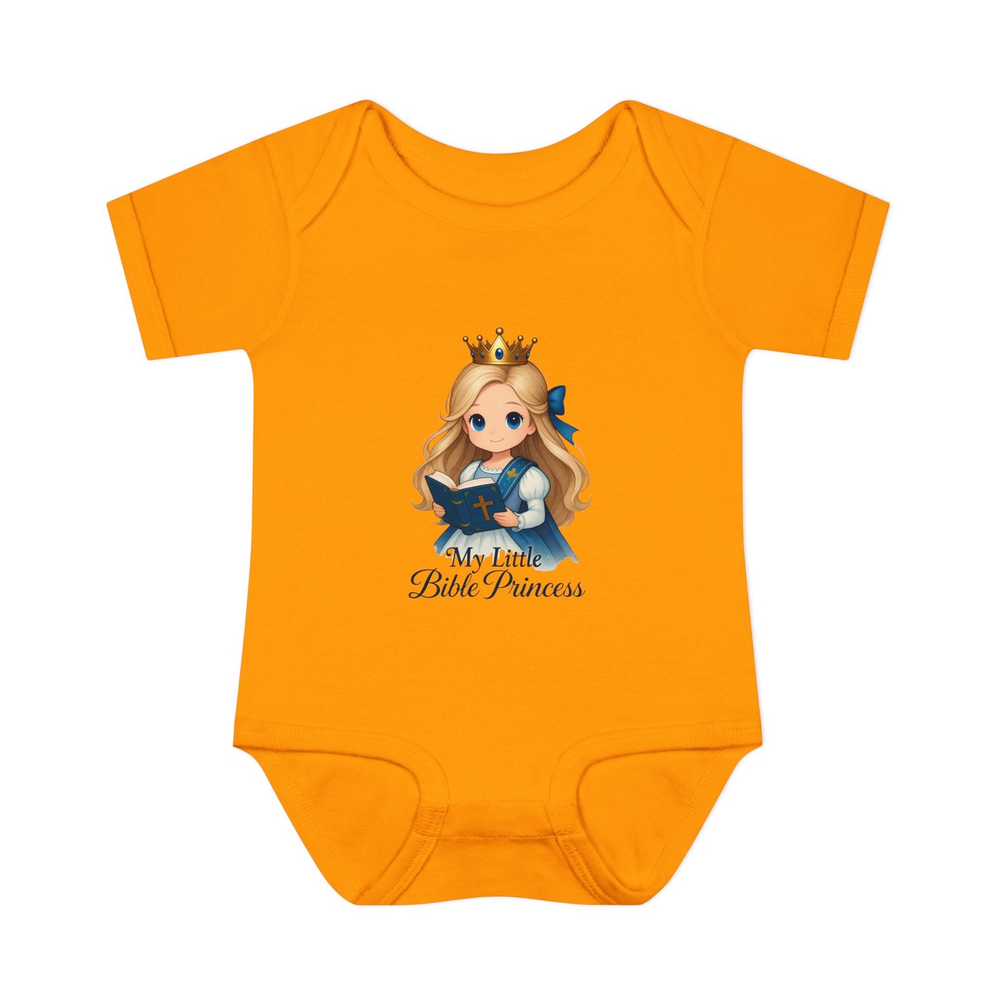 My Little Bible Princess Baby Bodysuit