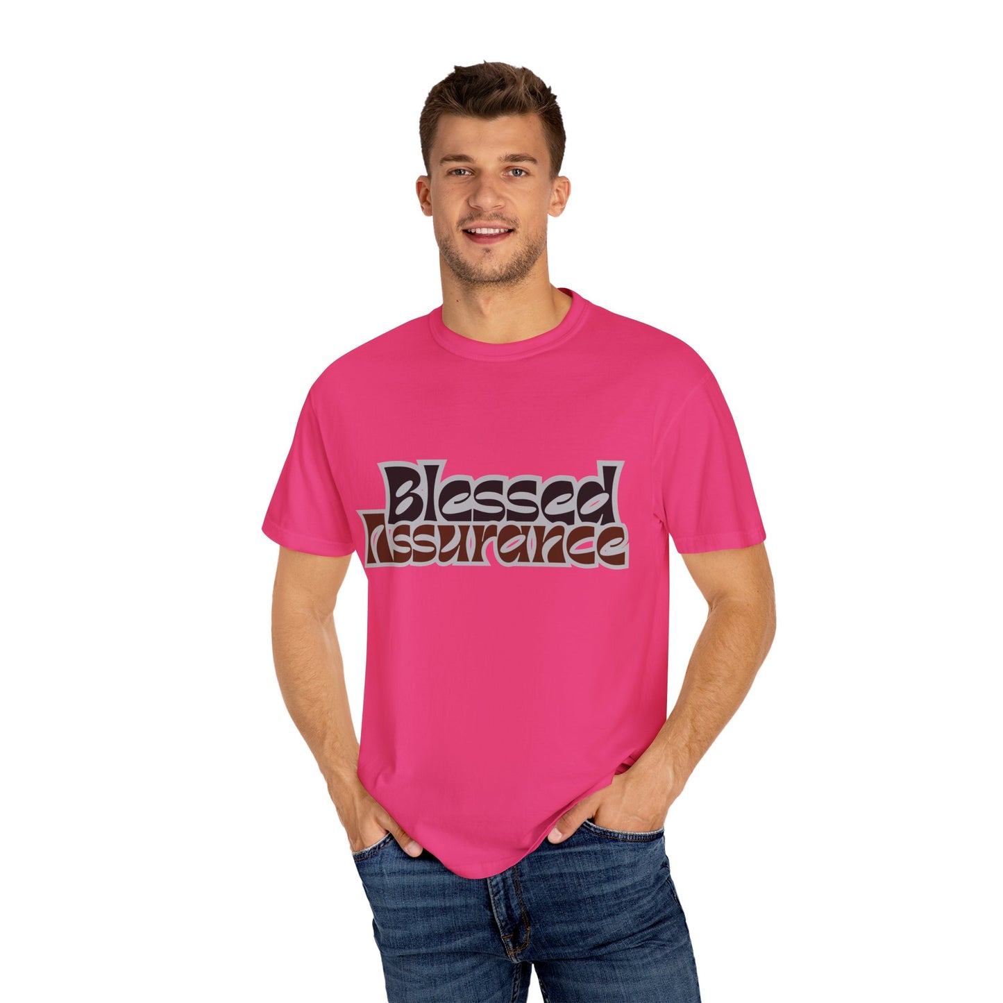 Blessed Assurance Unisex Garment-Dyed T-Shirt