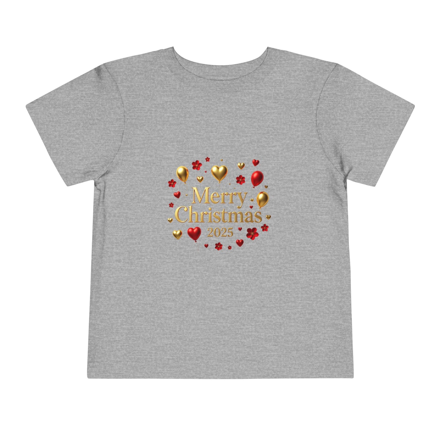 Merry Christmas 2025 Toddler Tee