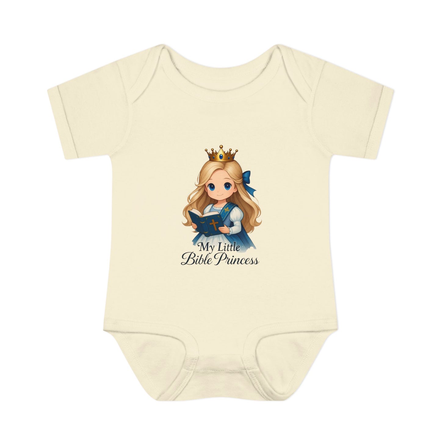 My Little Bible Princess Baby Bodysuit