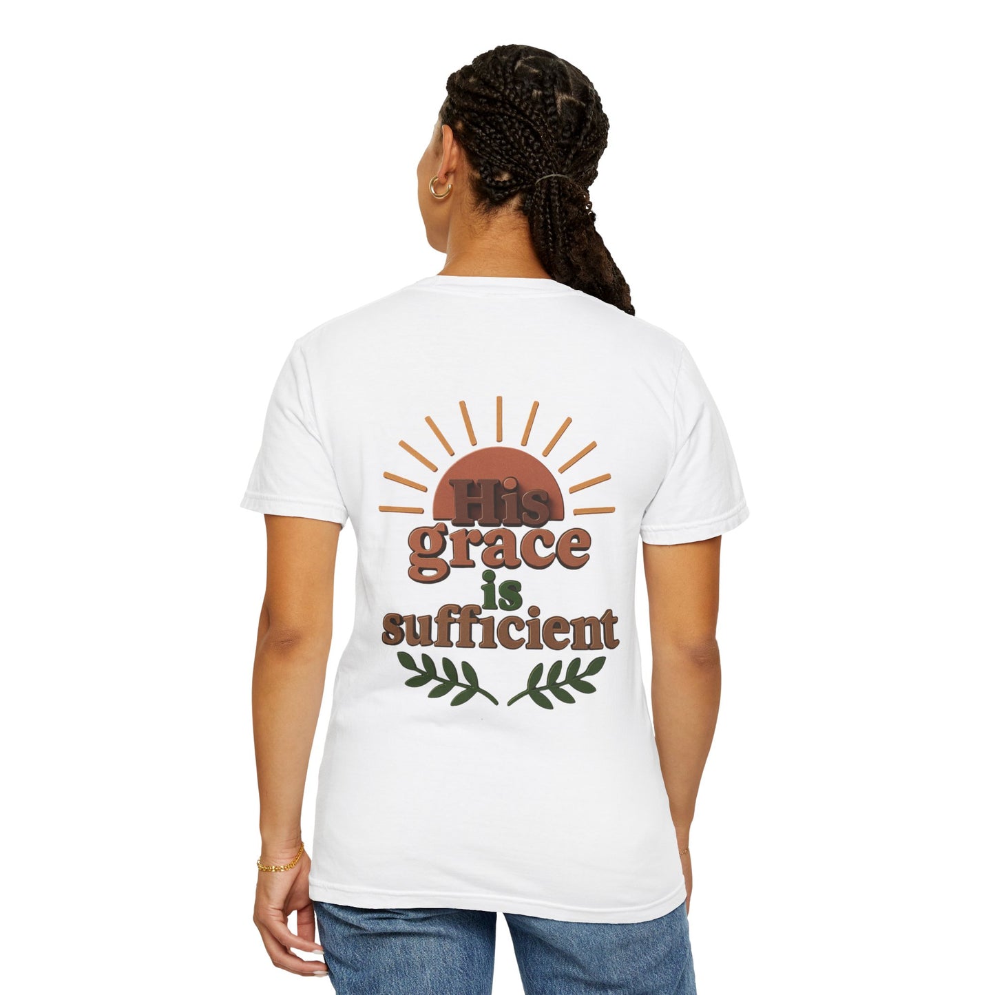 Grace Sufficient Unisex T-Shirt - Inspirational Faith Tee