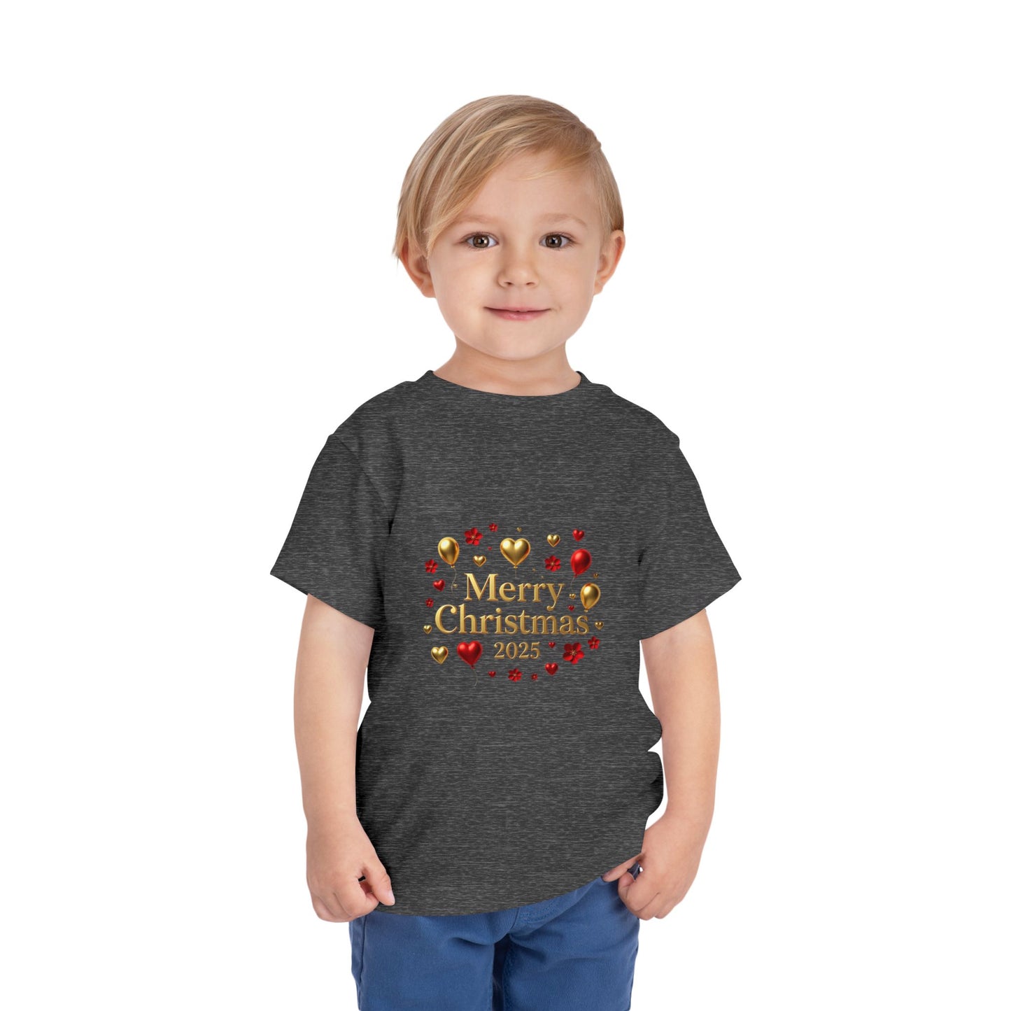 Merry Christmas 2025 Toddler Tee