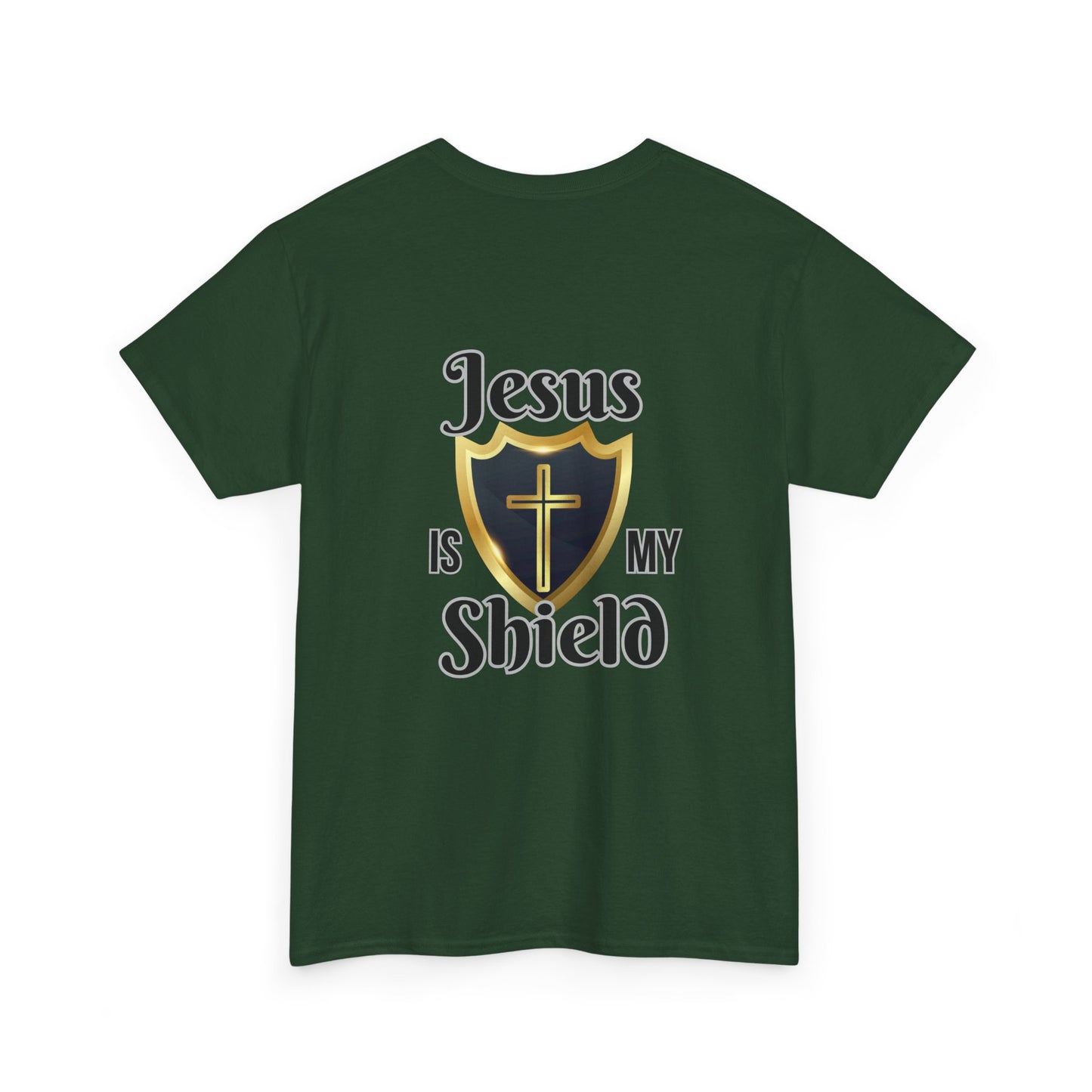 Jesus Is My Shield Unisex Heavy Cotton Tee