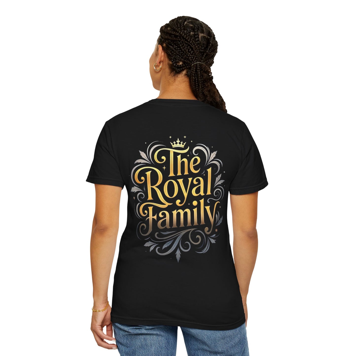 Princess Crown T‑Shirt — Gold Foil Royalty Graphic