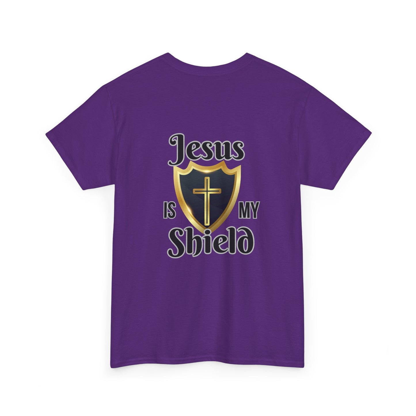 Jesus Is My Shield Unisex Heavy Cotton Tee