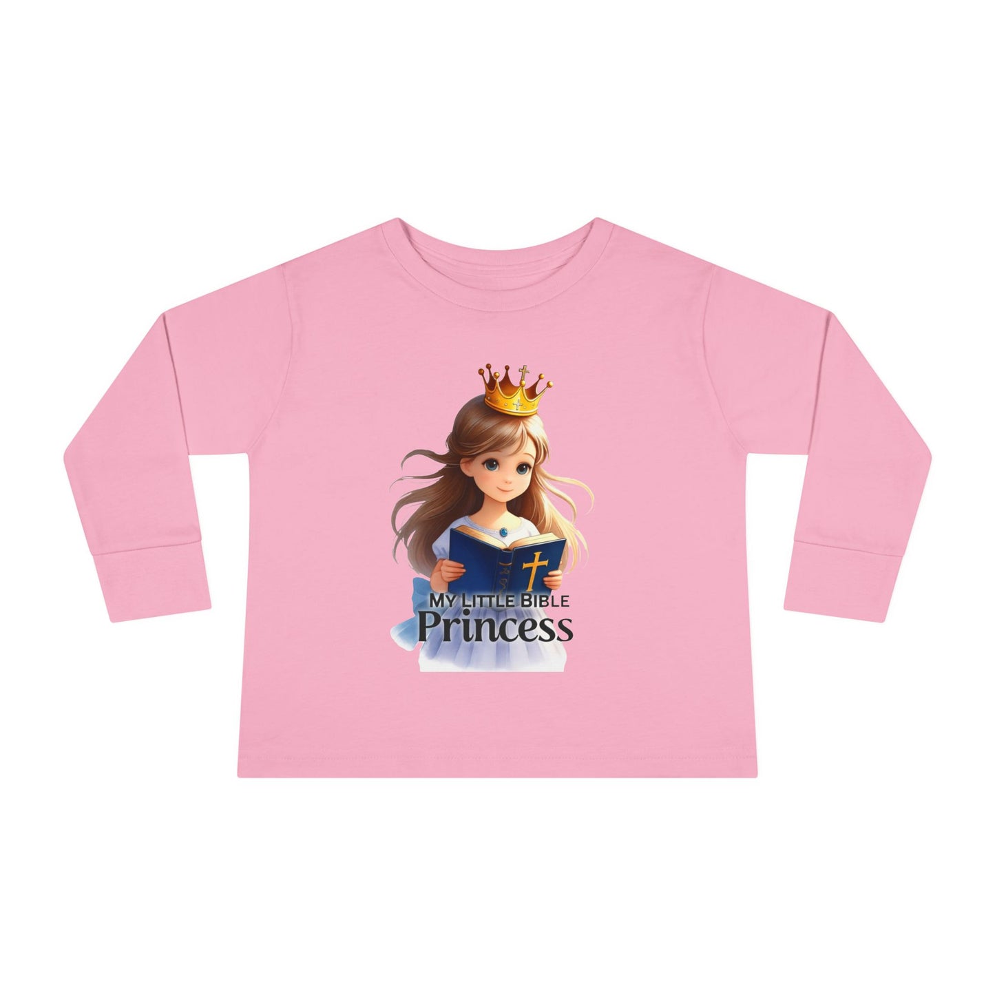 Toddler Princess Long Sleeve Tee - Perfect Gift for Little Royalty