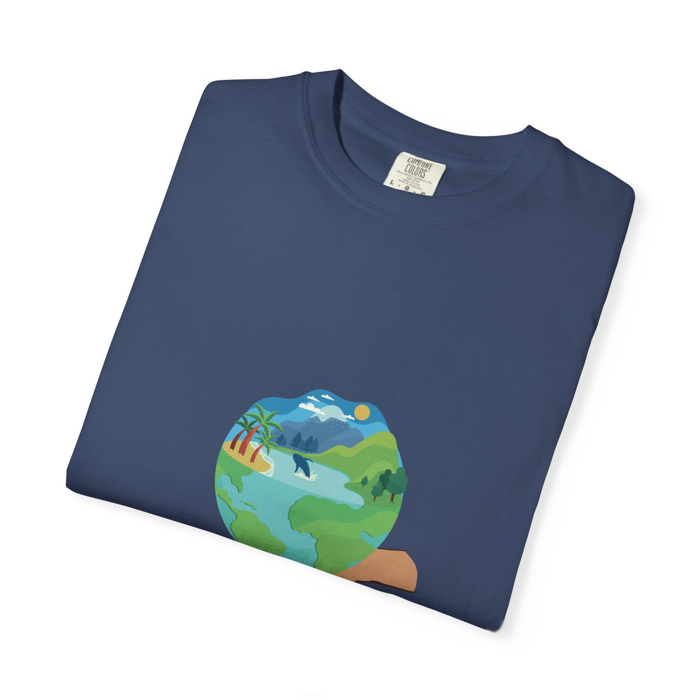 Eco-Friendly Unisex T-Shirt - Explore the World Graphic Tee