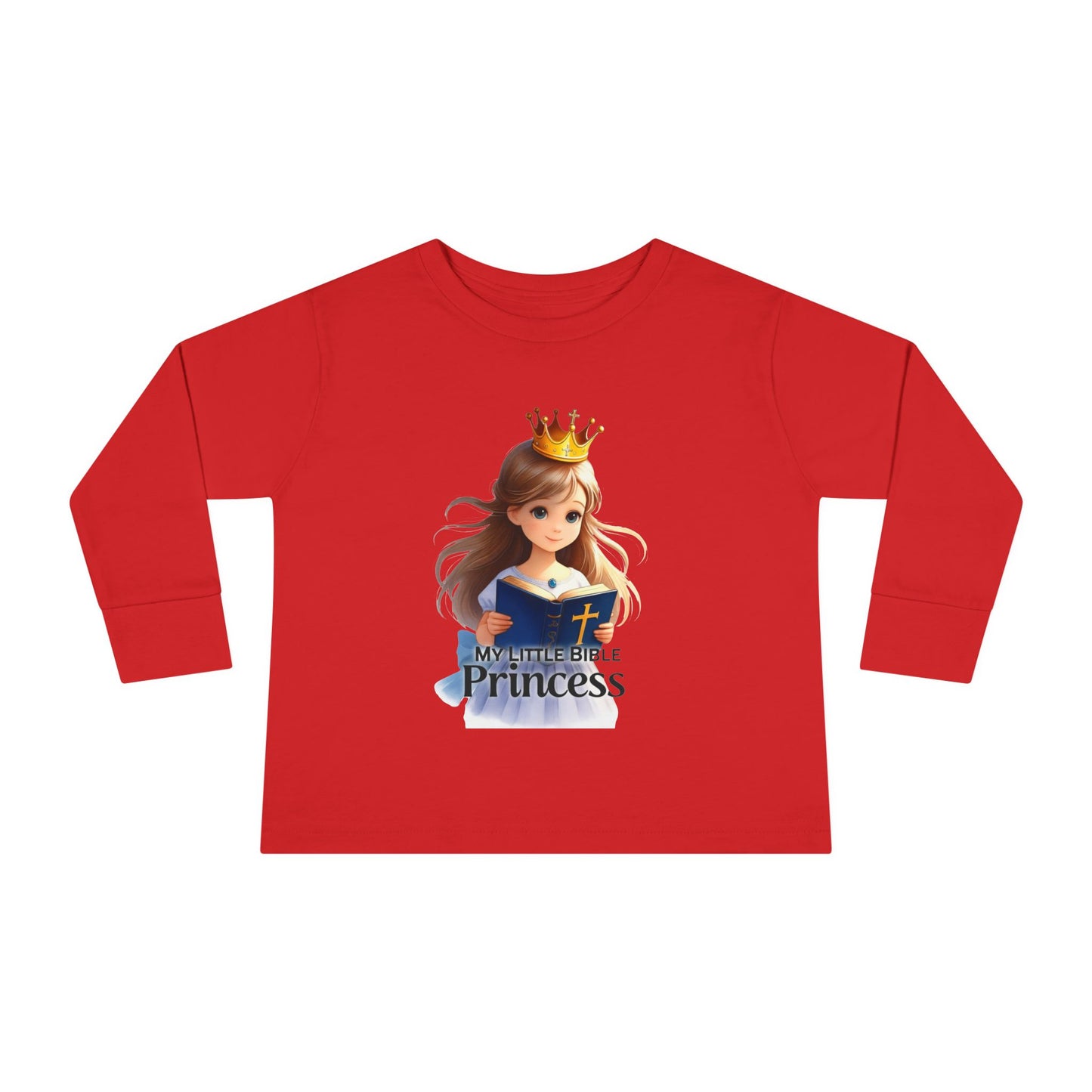 Princess Storybook Toddler Long Sleeve Tee