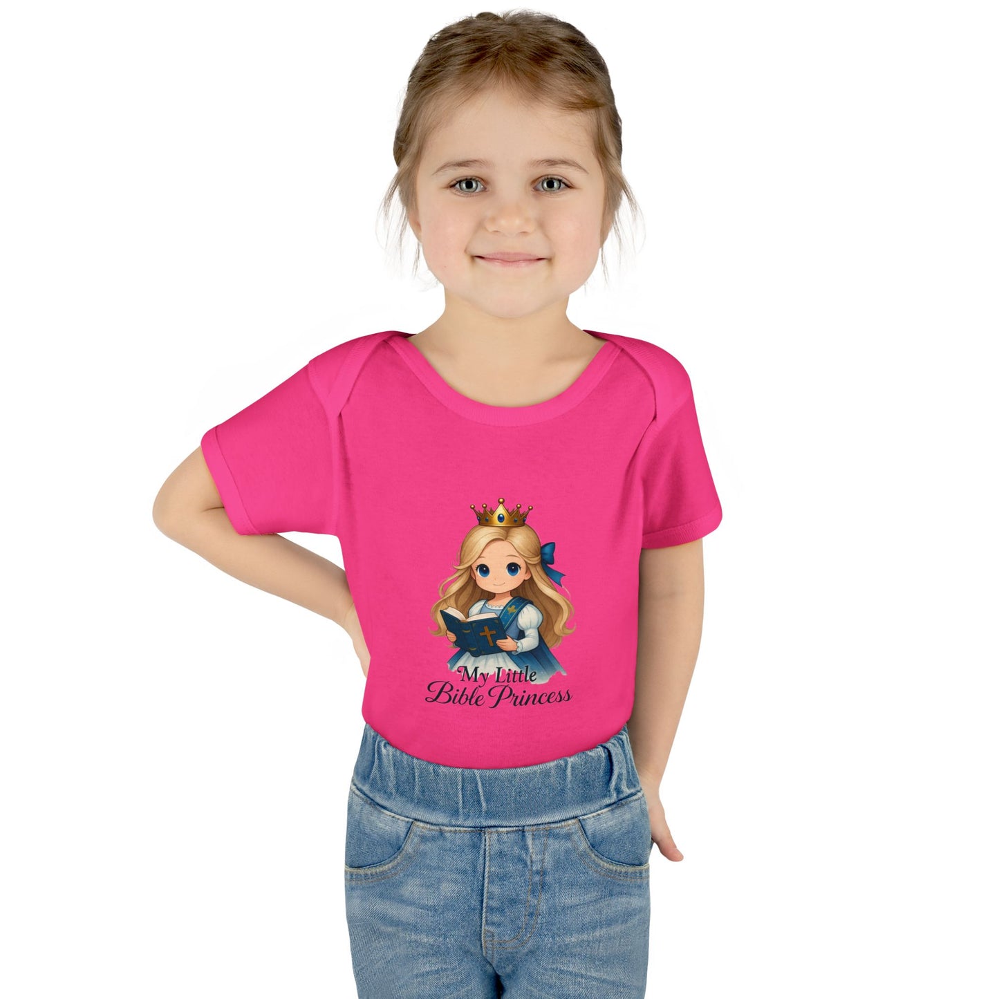 My Little Bible Princess Baby Bodysuit