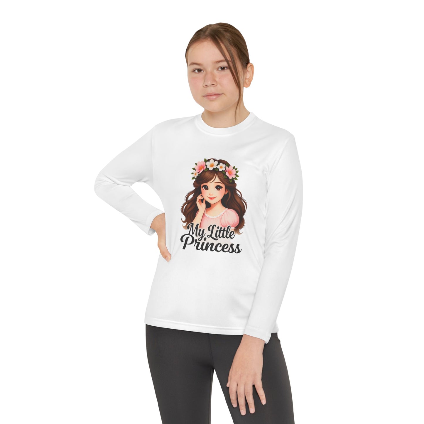 Youth Long Sleeve Tee - My Little Princess Design