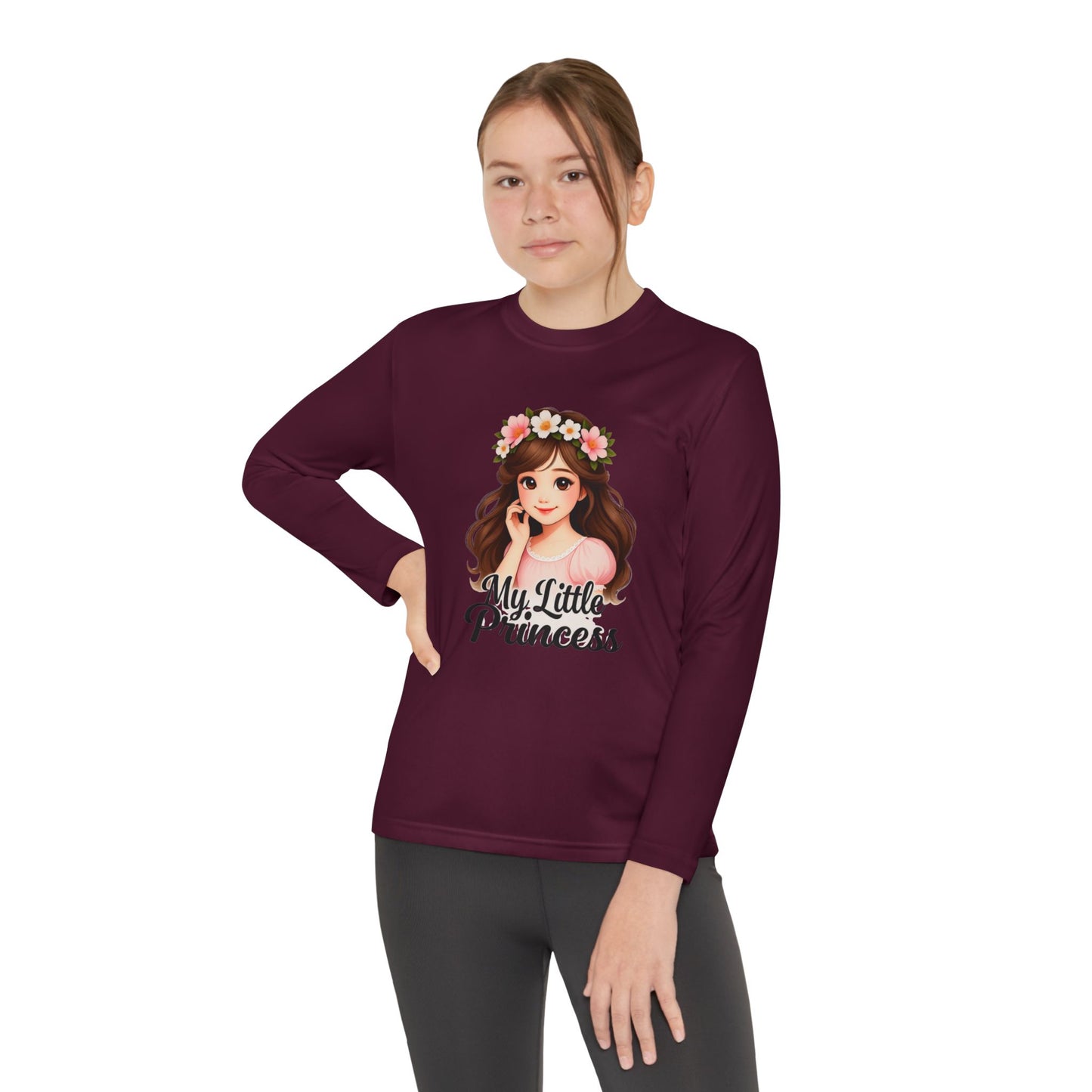 Youth Long Sleeve Tee - My Little Princess Design