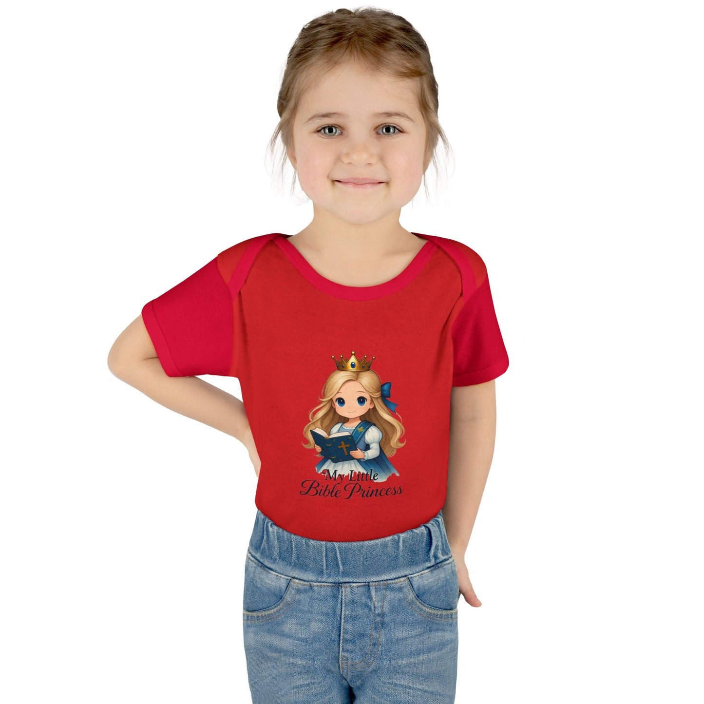 My Little Bible Princess Baby Bodysuit