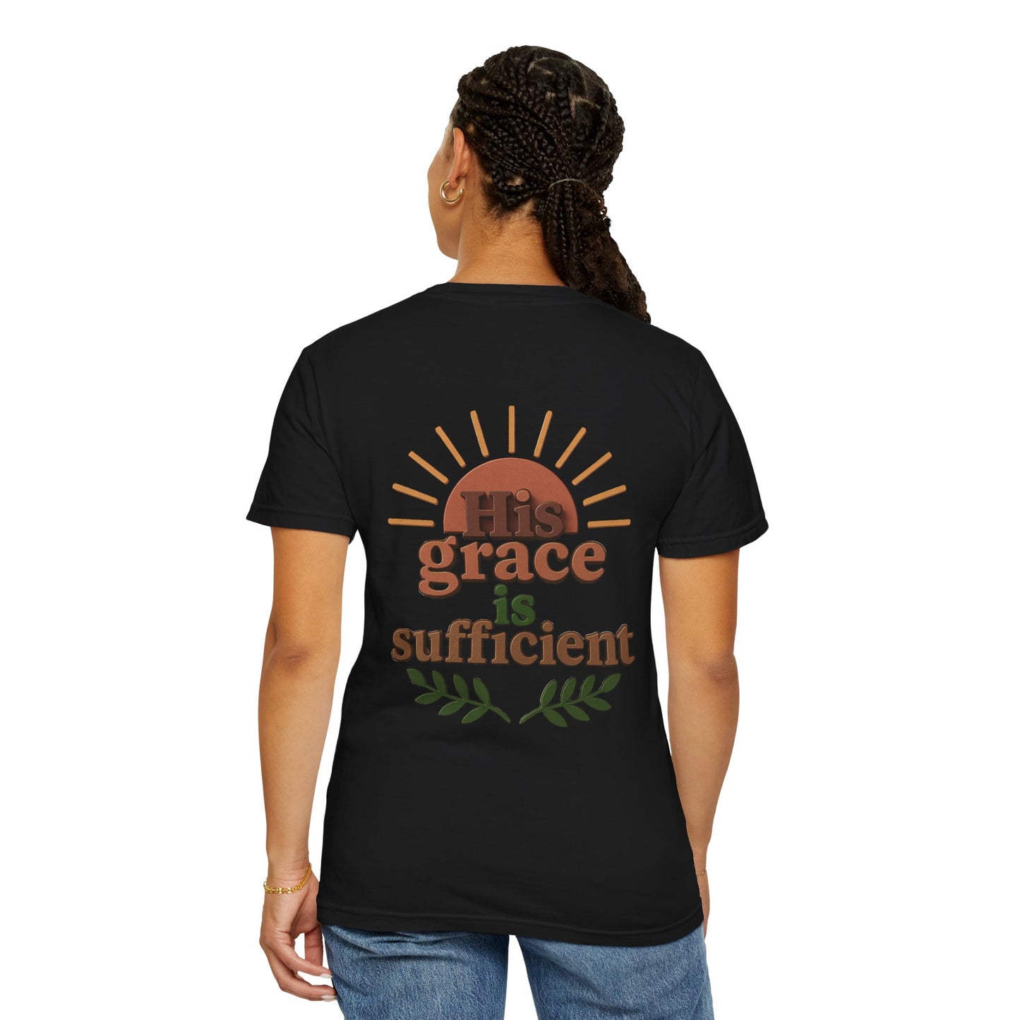 Grace Sufficient Unisex T-Shirt - Inspirational Faith Tee