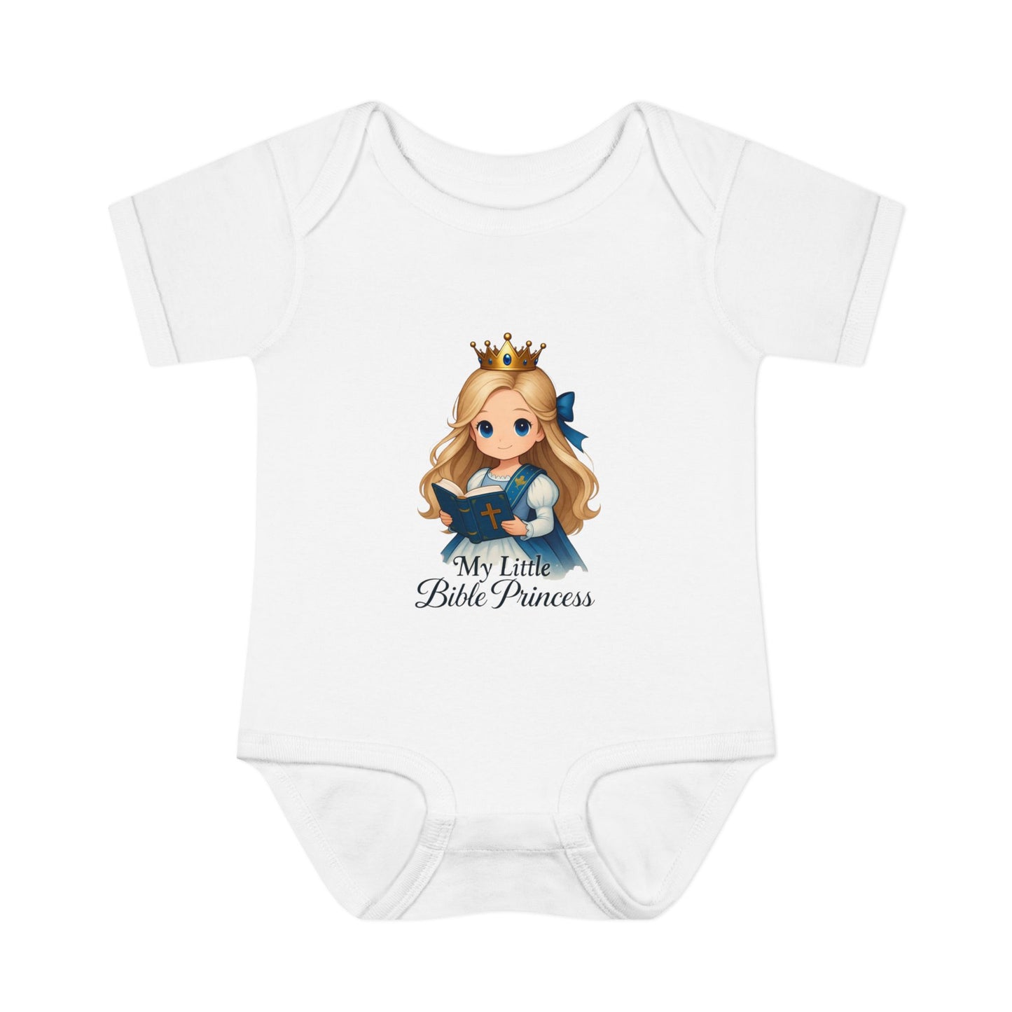 My Little Bible Princess Baby Bodysuit