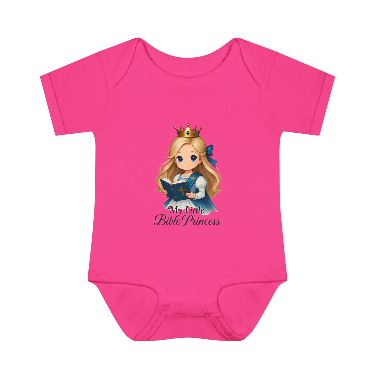 My Little Bible Princess Baby Bodysuit