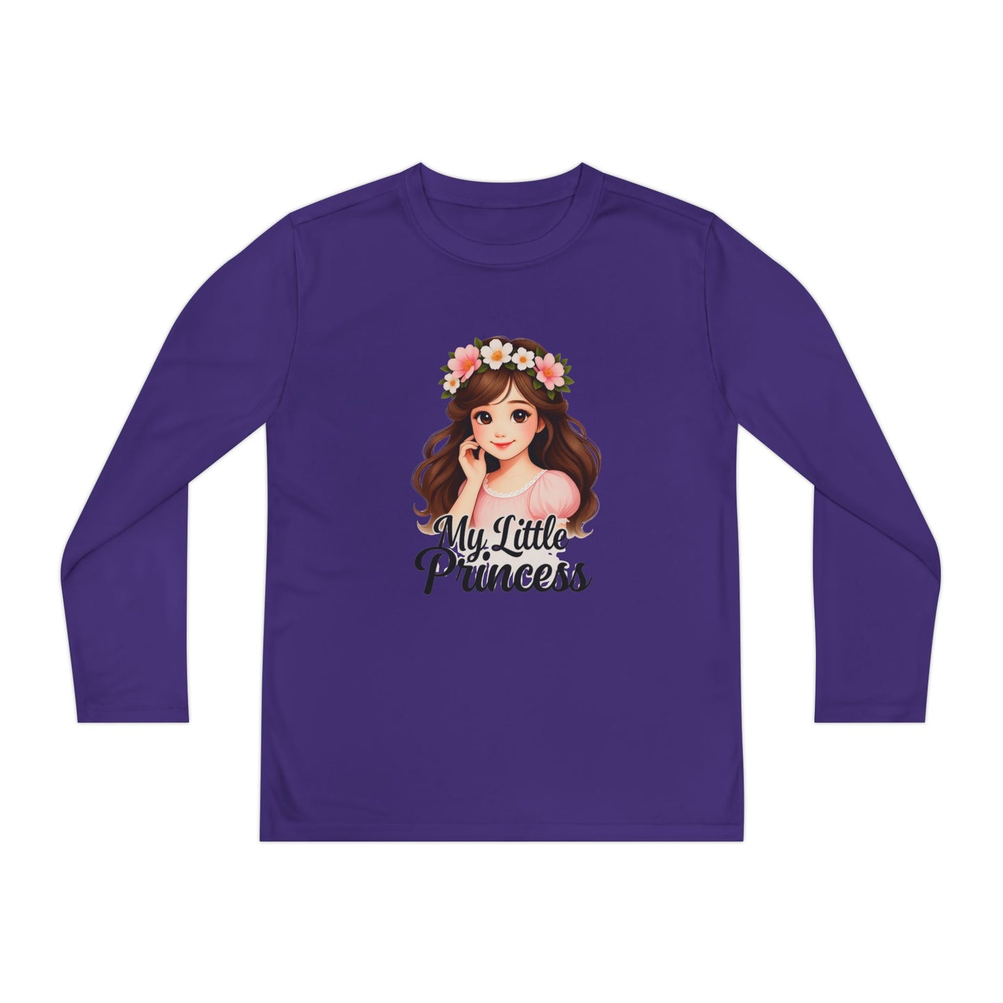 Youth Long Sleeve Tee - My Little Princess Design