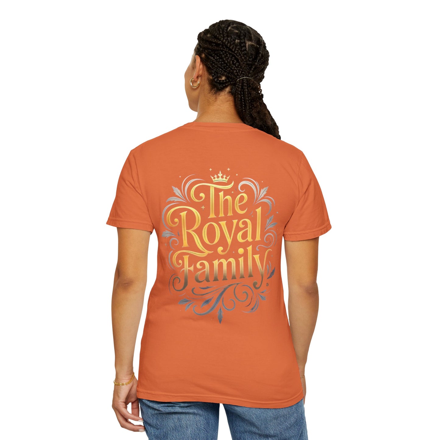 Princess Crown T‑Shirt — Gold Foil Royalty Graphic