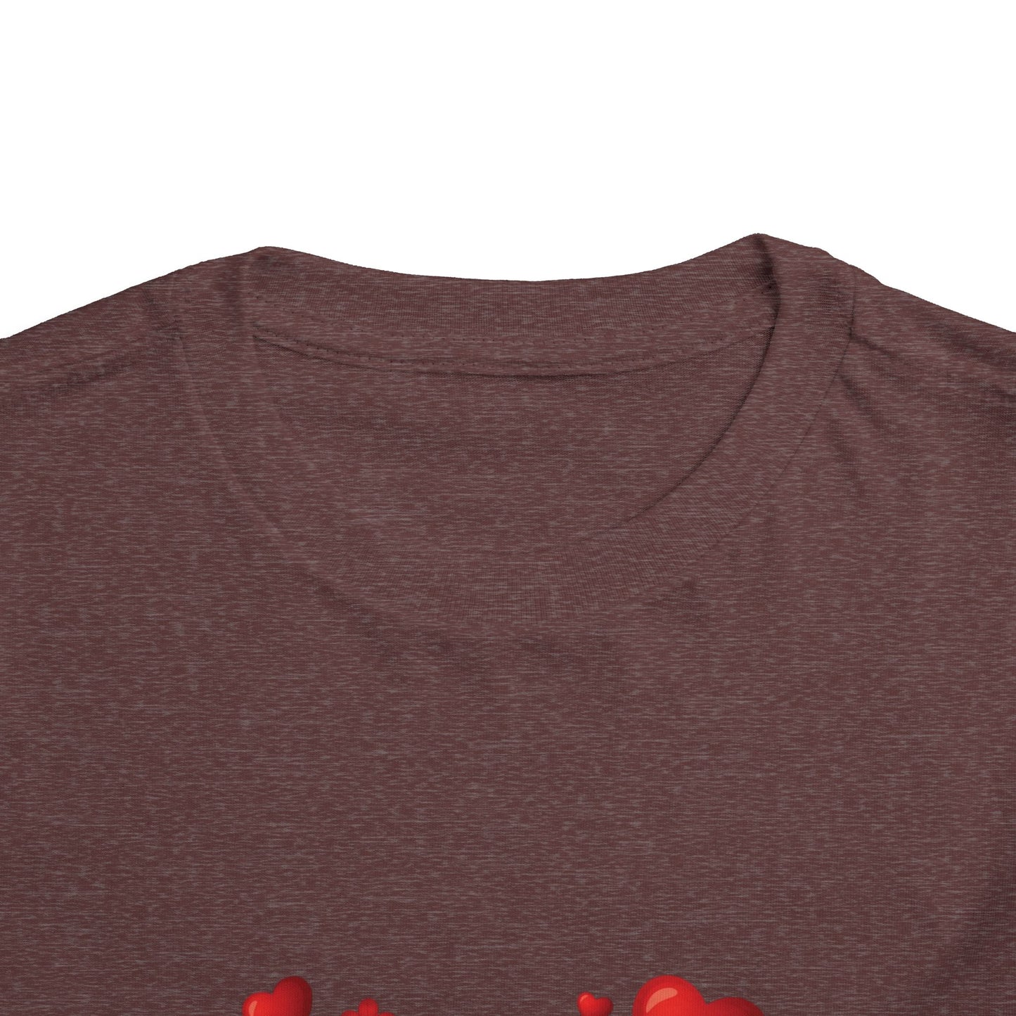 Toddler Tee — "Merry Christmas 2025" Heart Holiday Shirt