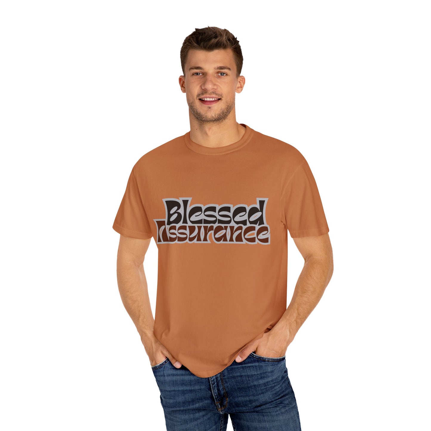 Blessed Assurance Unisex Garment-Dyed T-Shirt