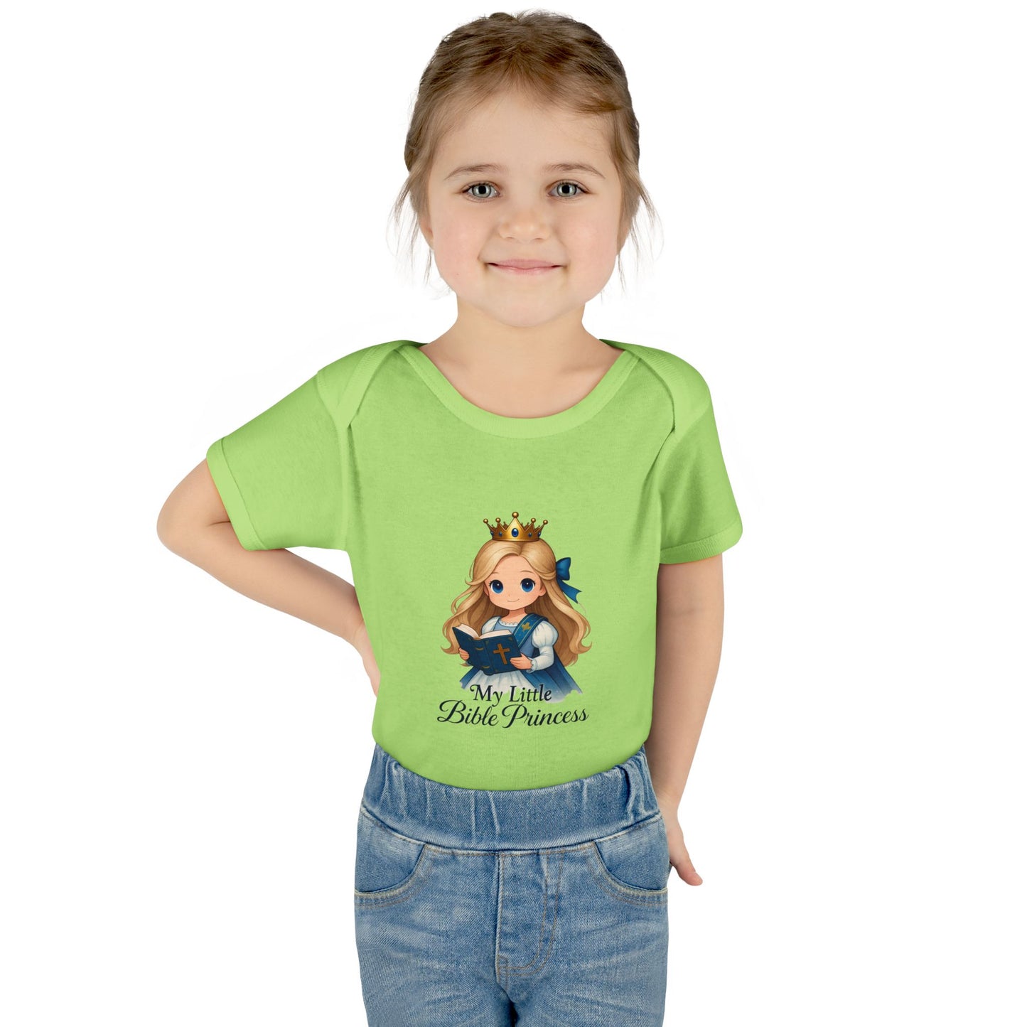 My Little Bible Princess Baby Bodysuit