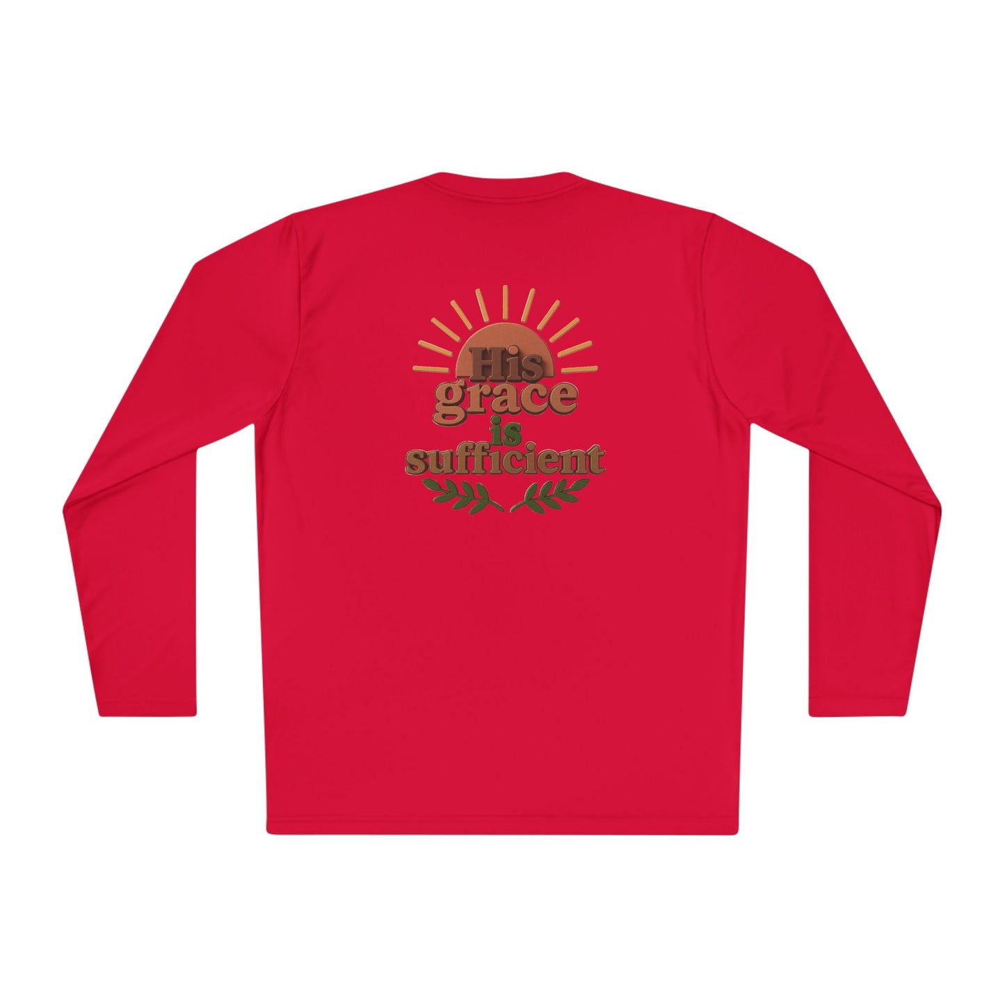 Grace Sufficient Long Sleeve Tee - Unisex Inspirational Shirt