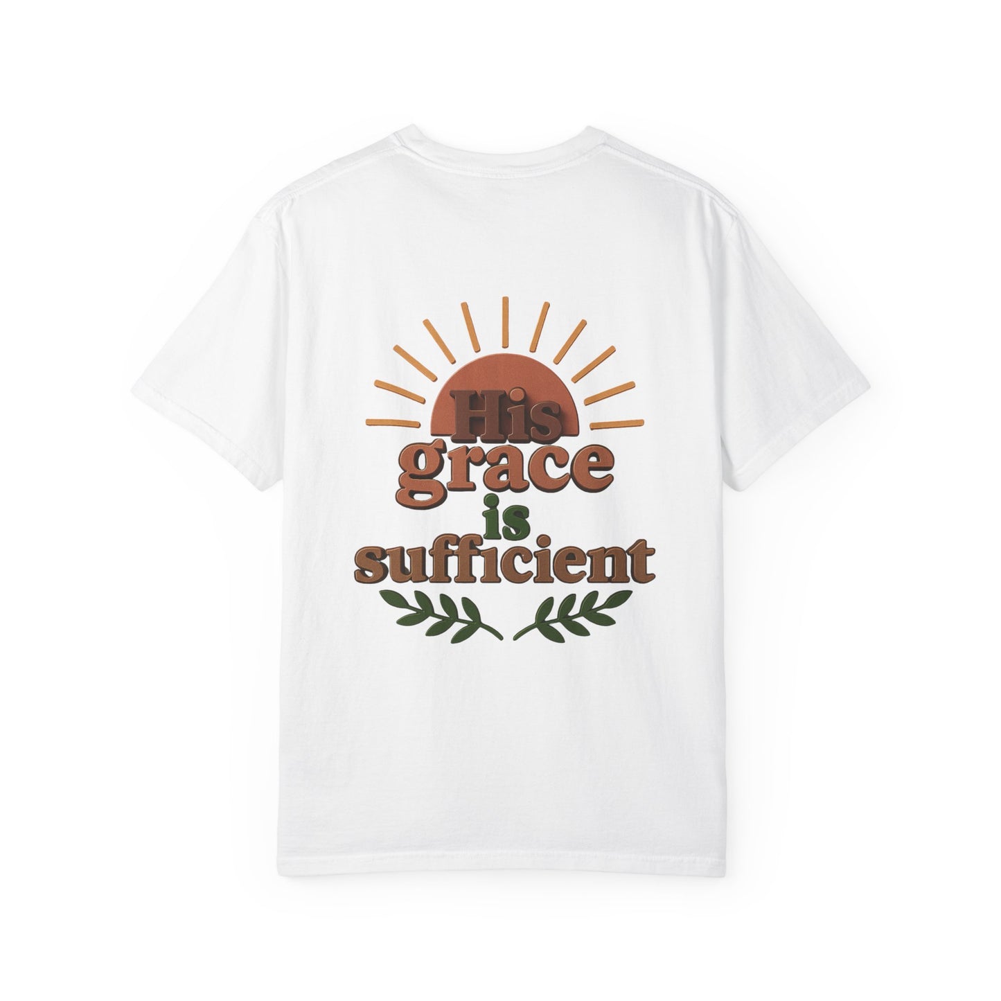 Grace Sufficient Unisex T-Shirt - Inspirational Faith Tee