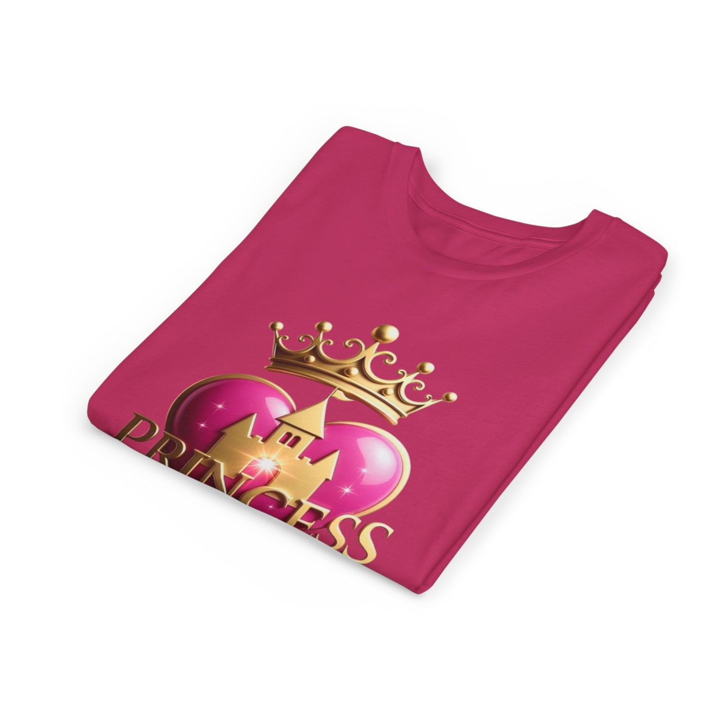 Princess Heart Youth Tee — The Royal Family Graphic Kids T-Shirt