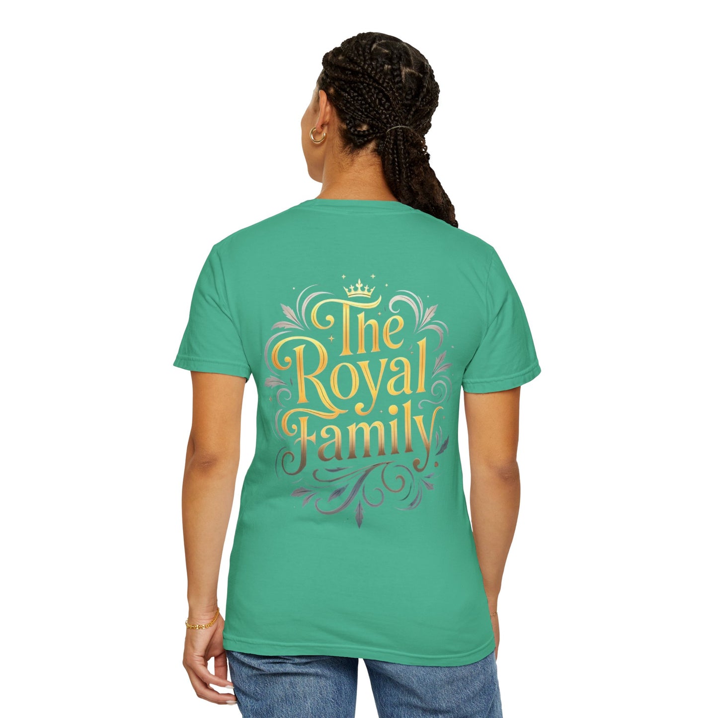 Princess Crown T‑Shirt — Gold Foil Royalty Graphic