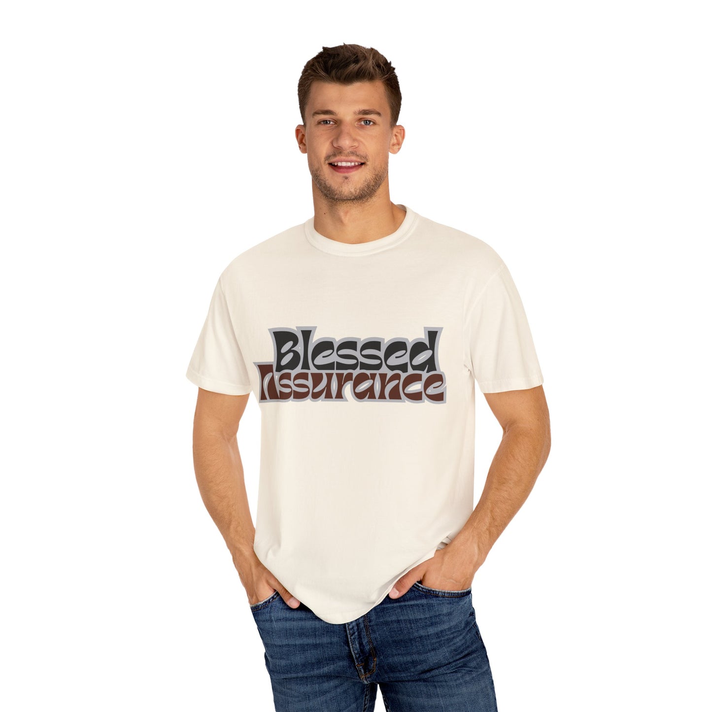 Blessed Assurance Unisex Garment-Dyed T-Shirt