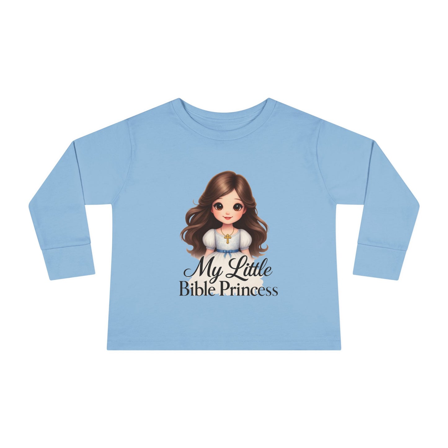 My Little Bible Princess Toddler Long Sleeve Tee