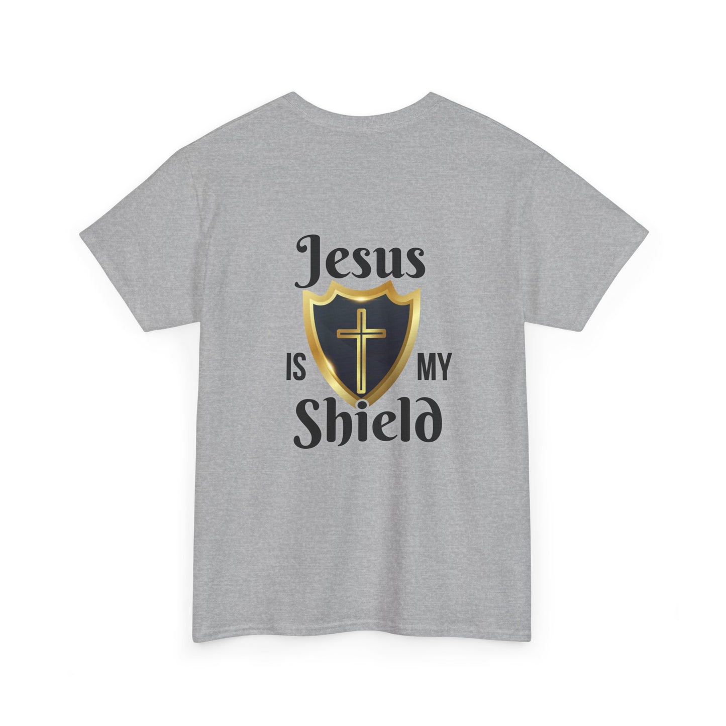 Jesus Is My Shield Unisex Heavy Cotton Tee