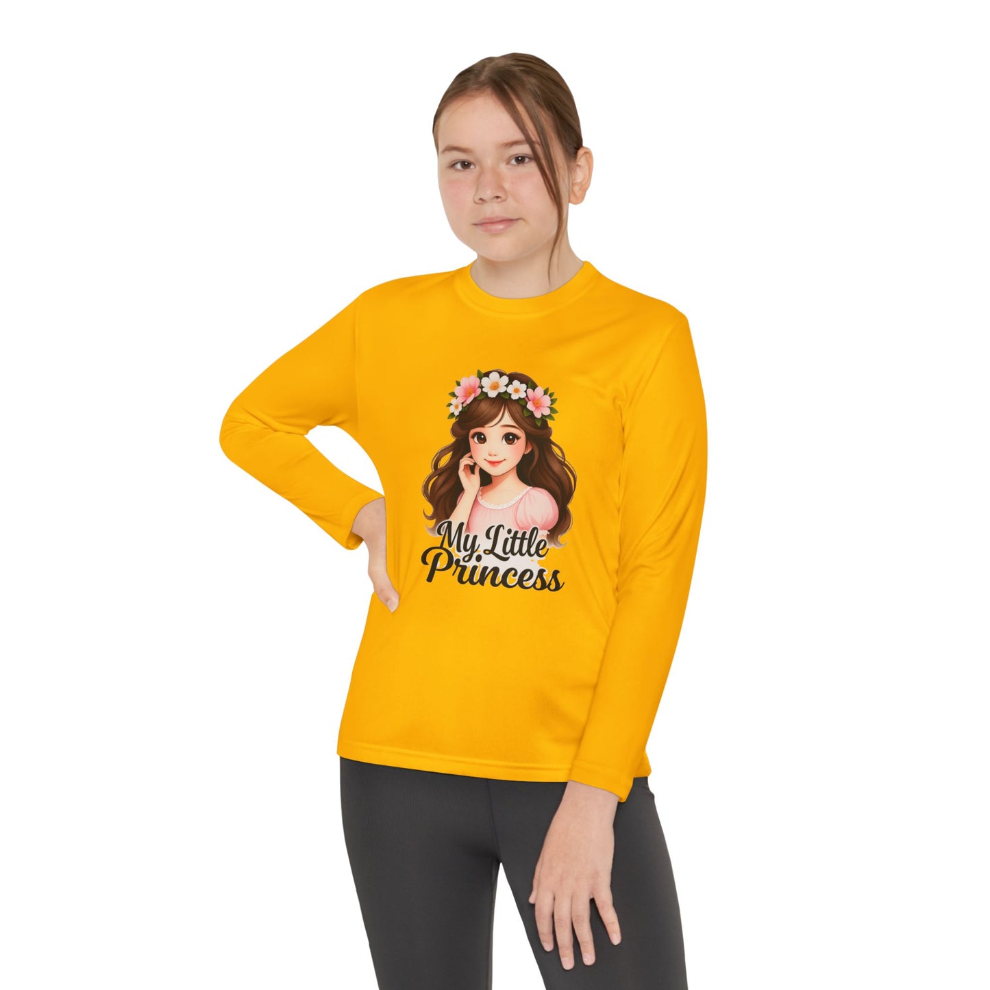 Youth Long Sleeve Tee - My Little Princess Design